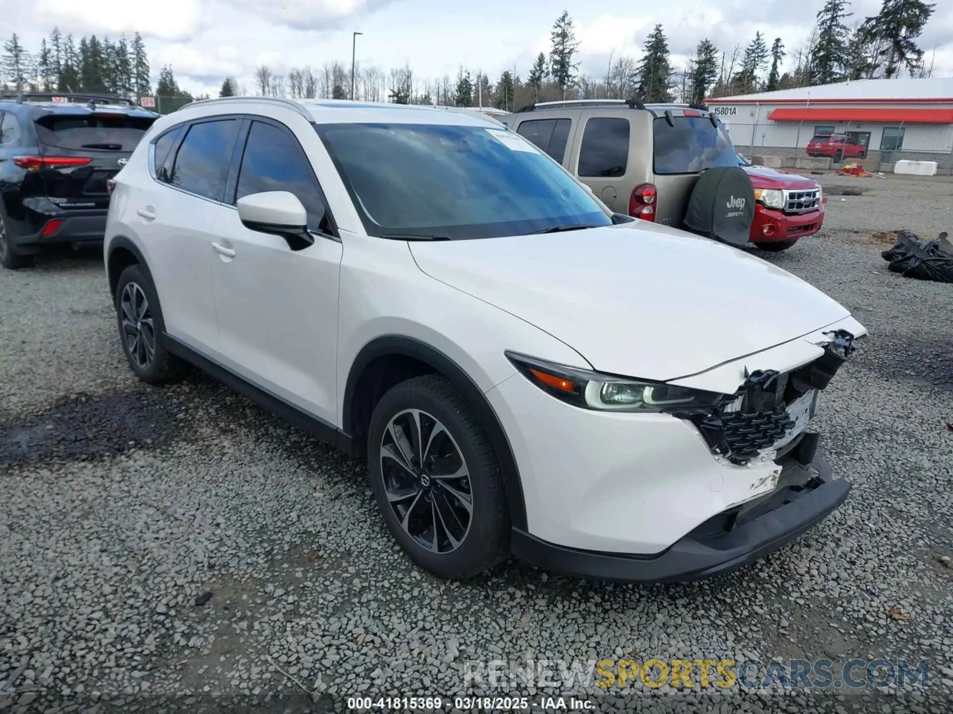 1 Photograph of a damaged car JM3KFBEM3P0236481 MAZDA CX-5 2023