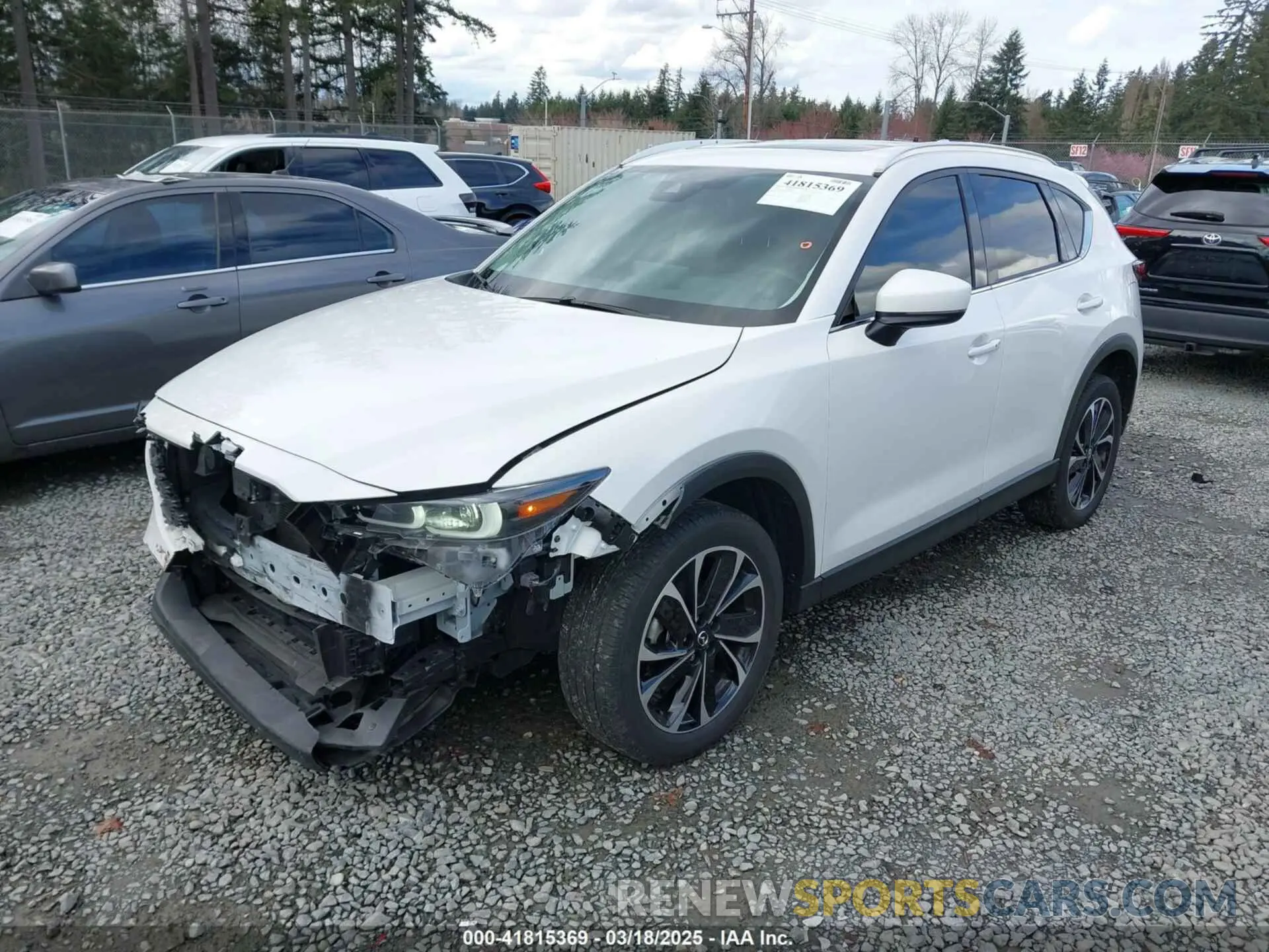 2 Photograph of a damaged car JM3KFBEM3P0236481 MAZDA CX-5 2023