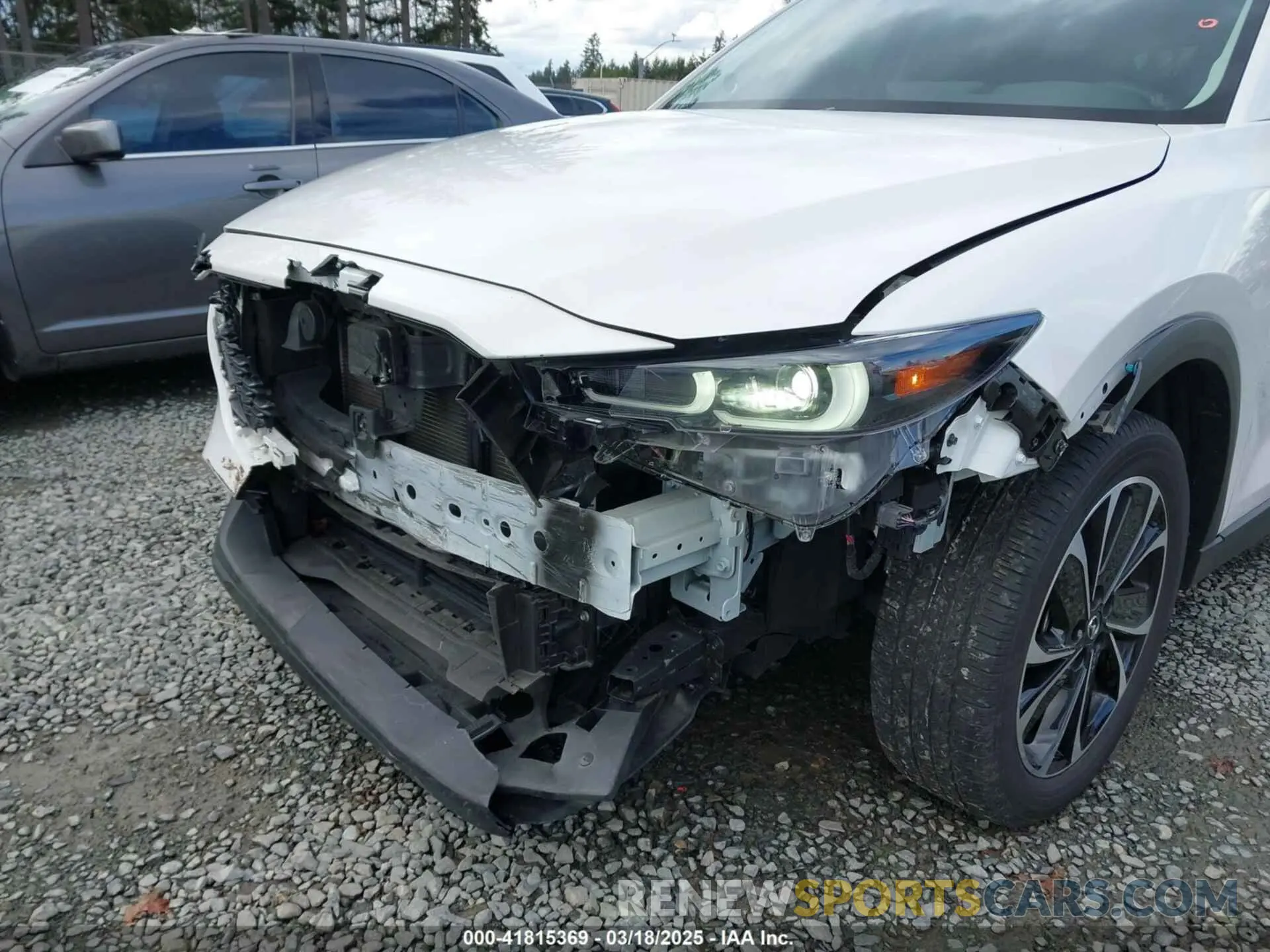 6 Photograph of a damaged car JM3KFBEM3P0236481 MAZDA CX-5 2023