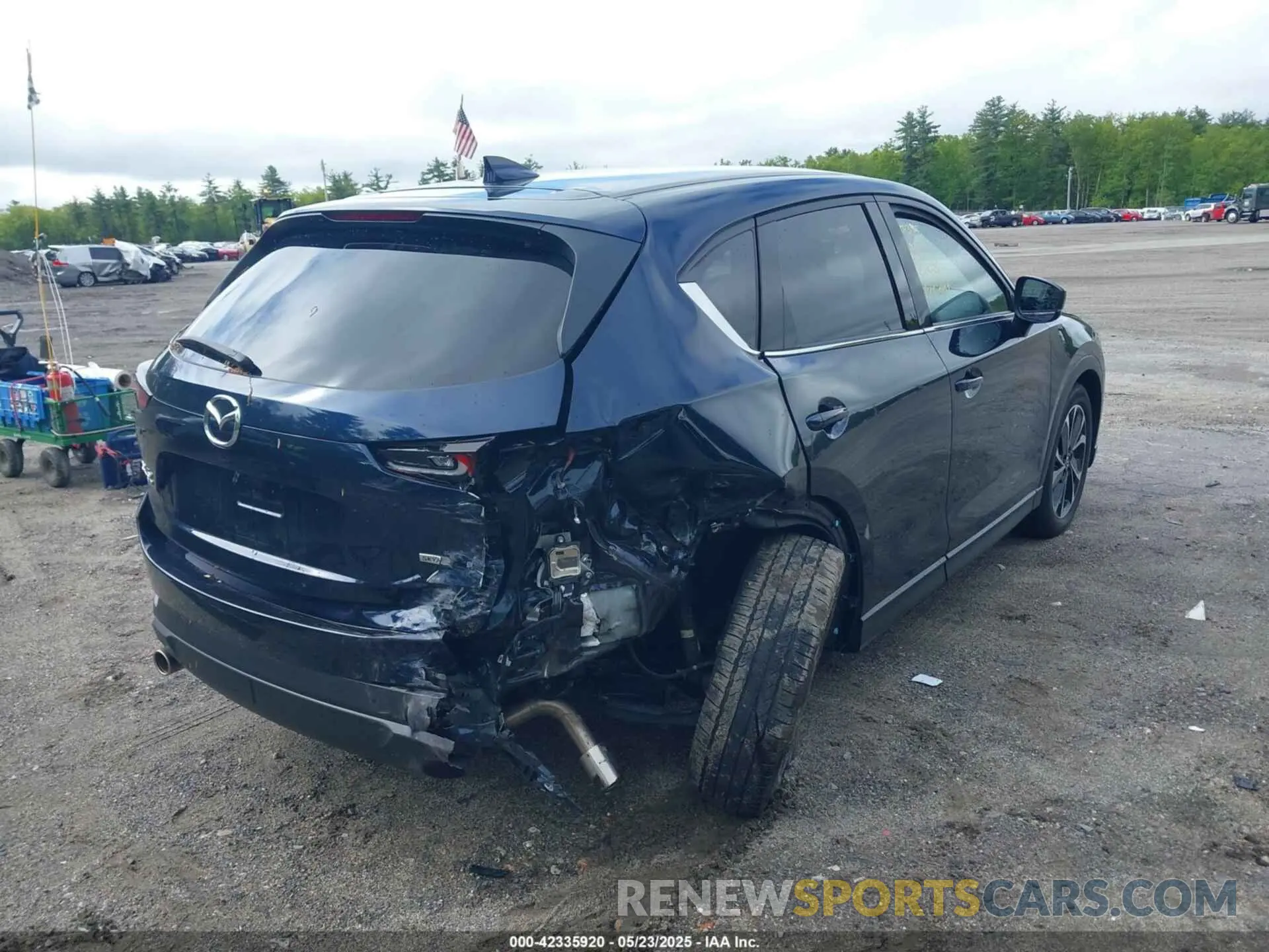 6 Photograph of a damaged car JM3KFBEM5P0203255 MAZDA CX-5 2023