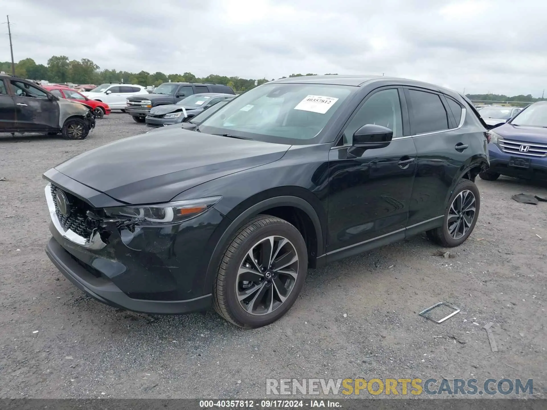 2 Photograph of a damaged car JM3KFBEM9P0171071 MAZDA CX-5 2023