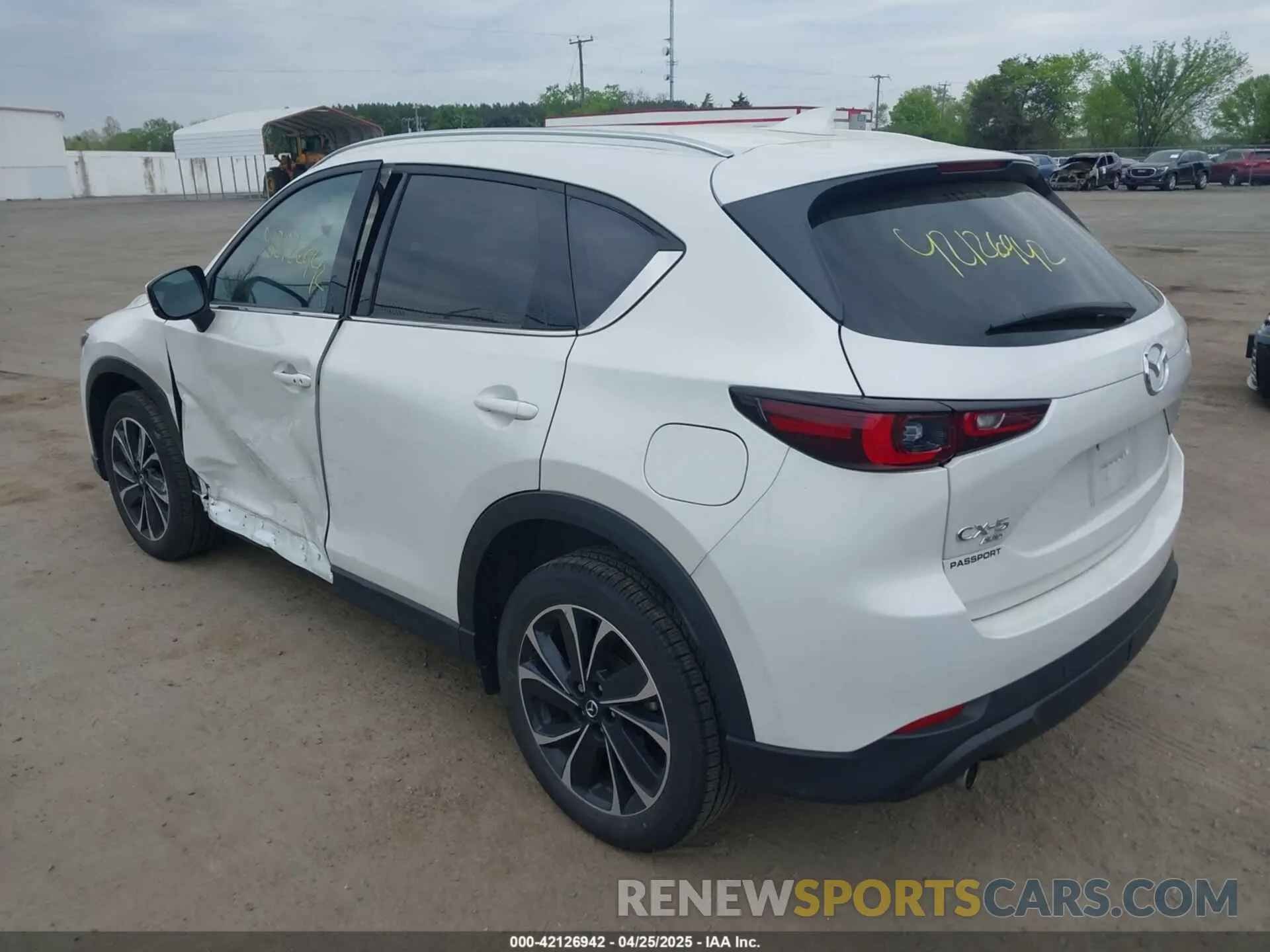 3 Photograph of a damaged car JM3KFBEMXP0280221 MAZDA CX-5 2023