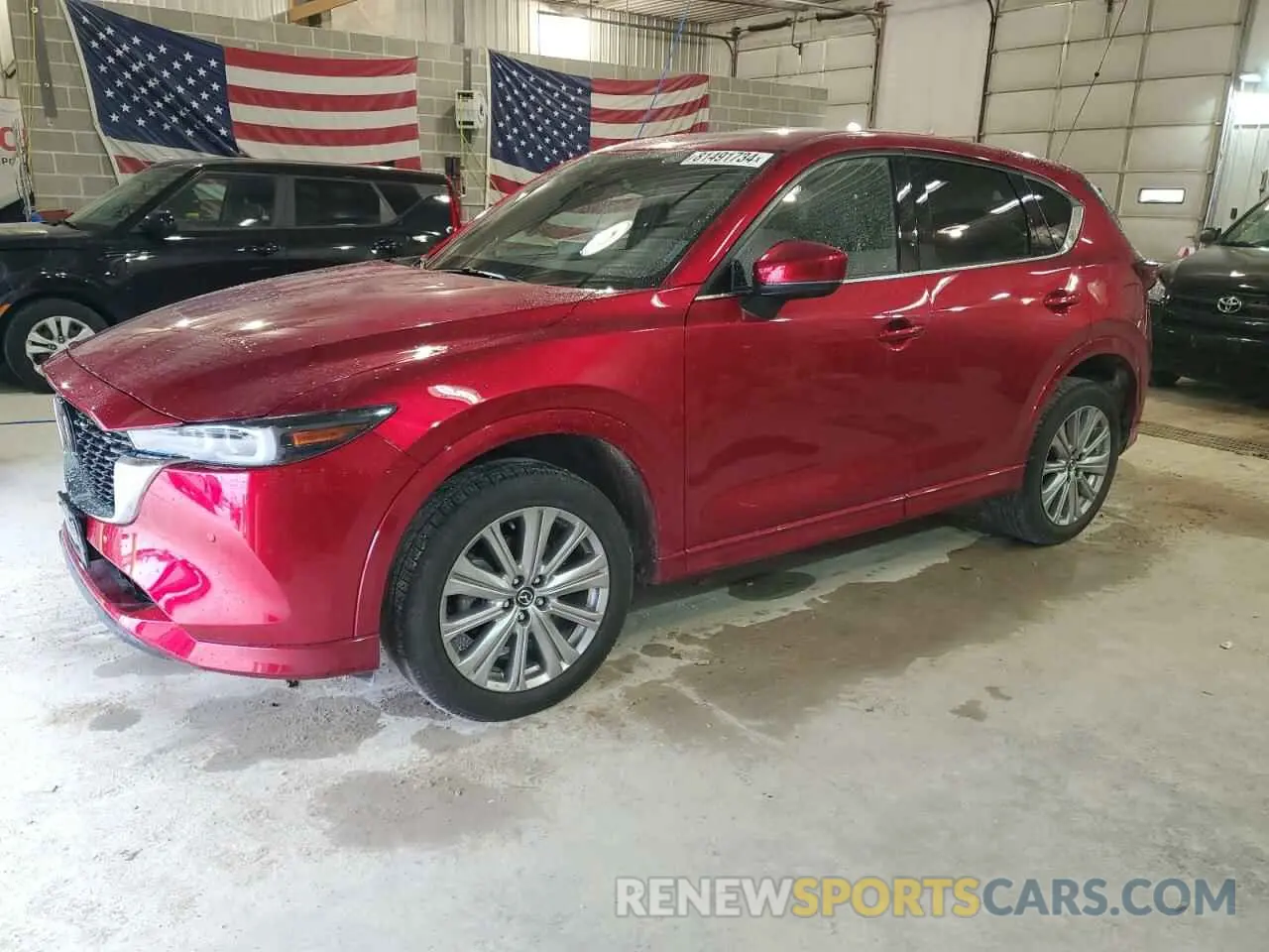 1 Photograph of a damaged car JM3KFBXY2P0285610 MAZDA CX-5 2023