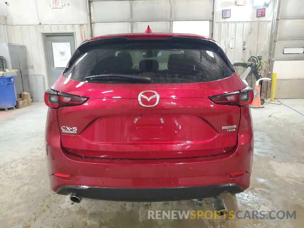 6 Photograph of a damaged car JM3KFBXY2P0285610 MAZDA CX-5 2023
