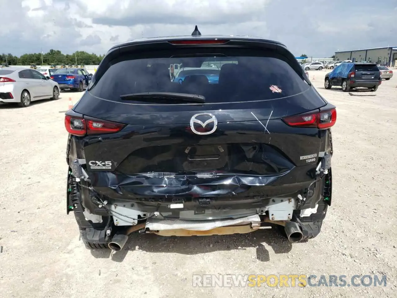 6 Photograph of a damaged car JM3KFBXY4P0120366 MAZDA CX-5 2023