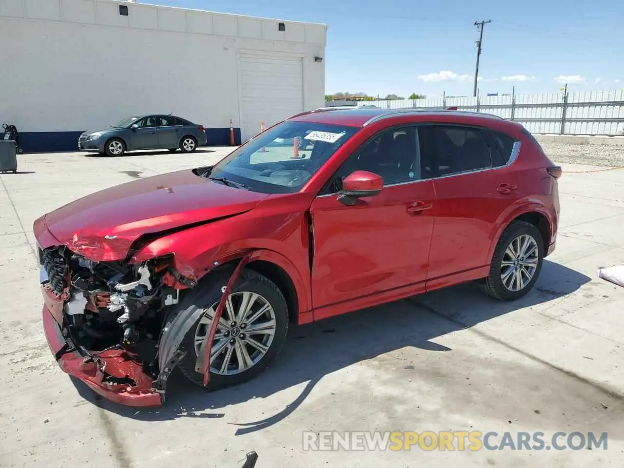1 Photograph of a damaged car JM3KFBXY7P0136013 MAZDA CX-5 2023