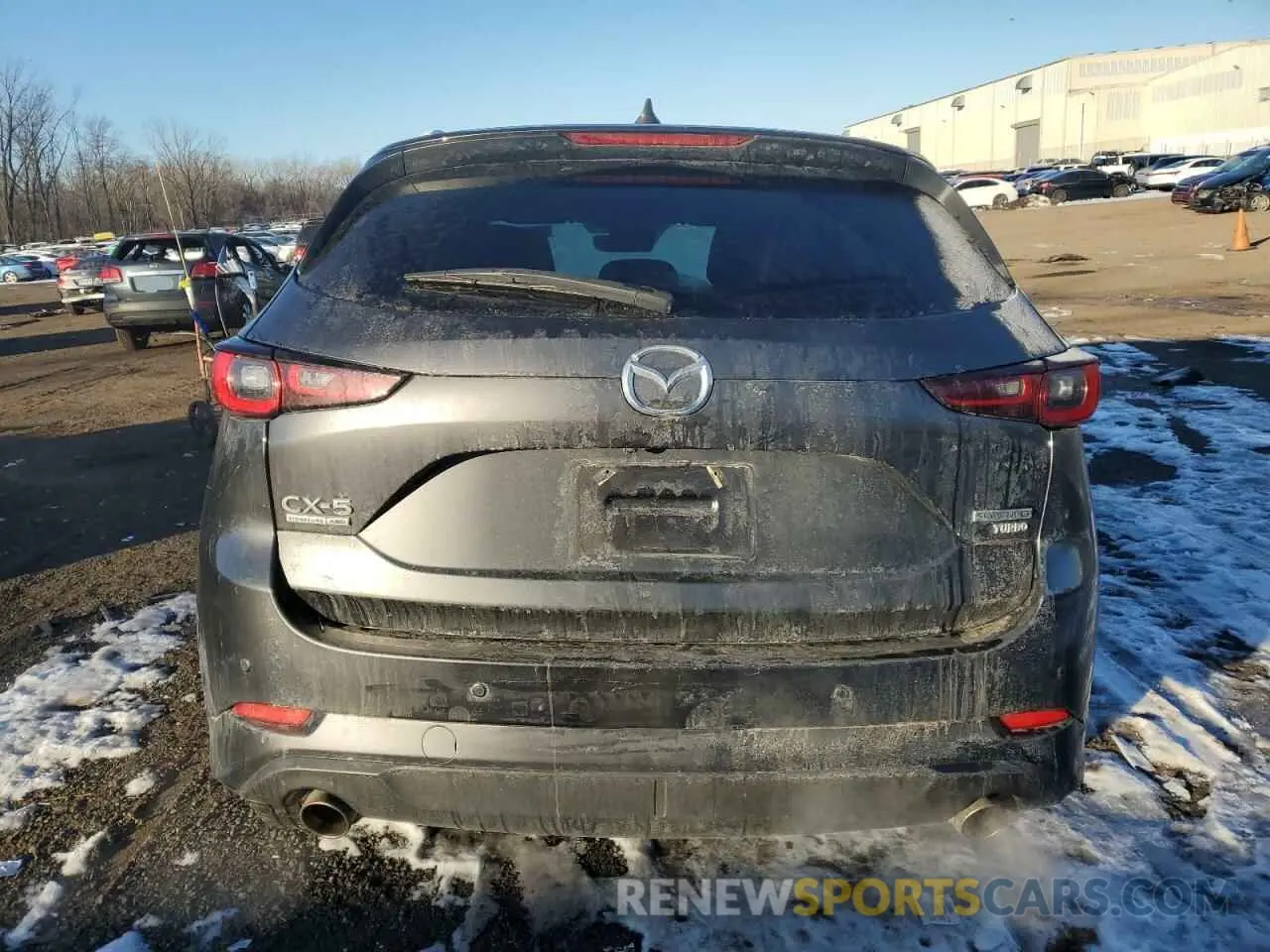 6 Photograph of a damaged car JM3KFBXY8P0258573 MAZDA CX-5 2023