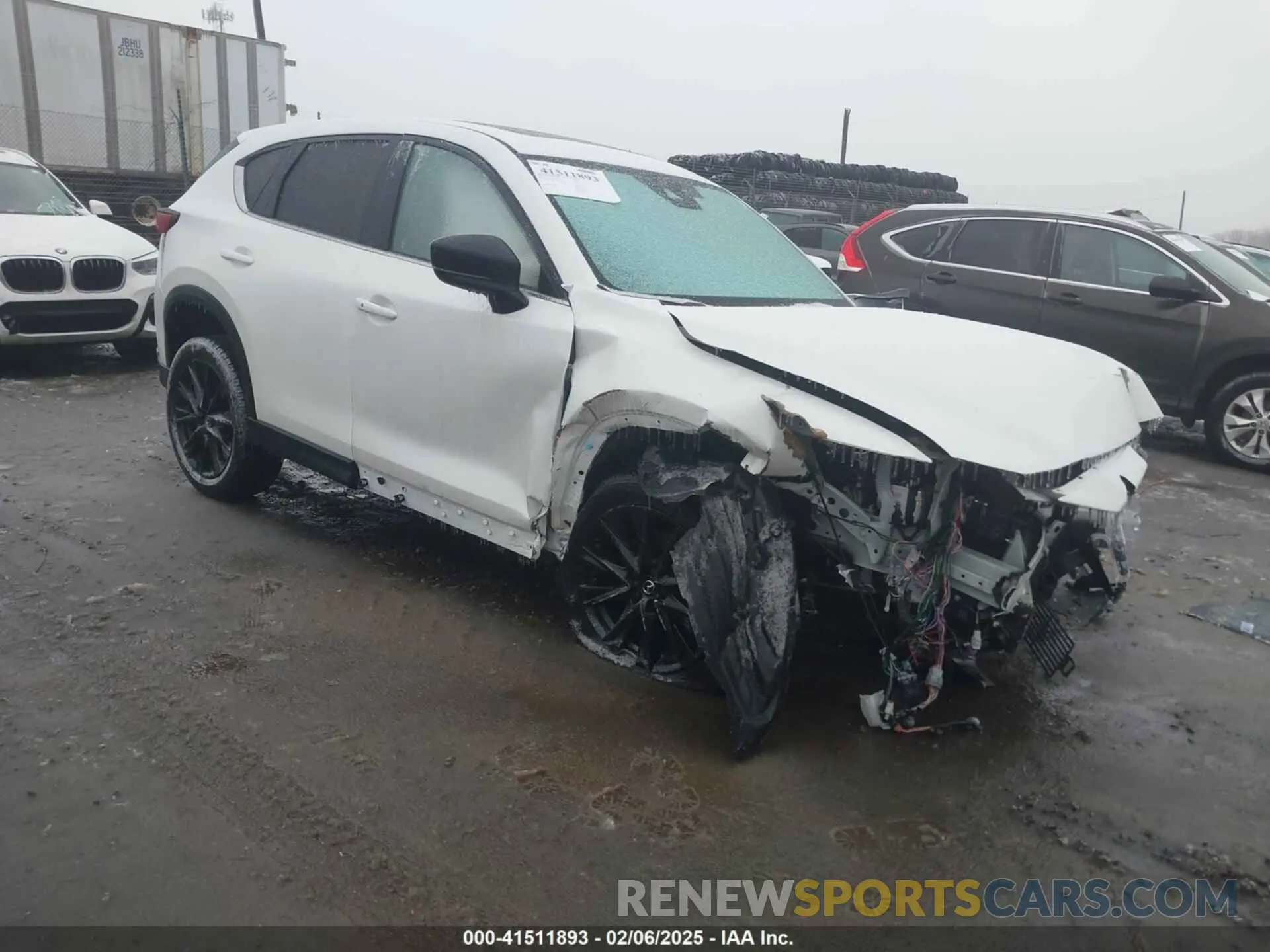 1 Photograph of a damaged car JM3KFBAY4R0521878 MAZDA CX-5 2024