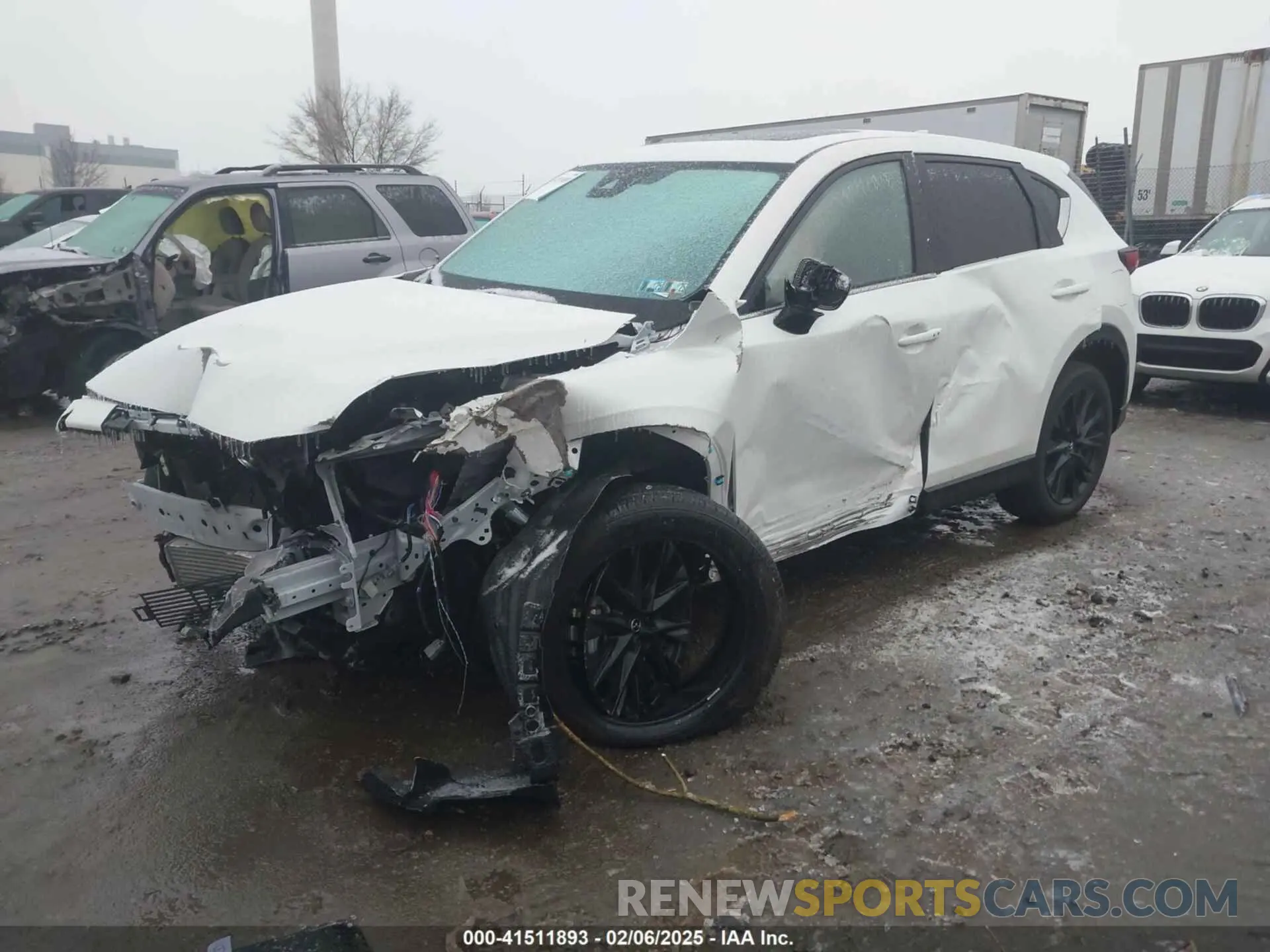 2 Photograph of a damaged car JM3KFBAY4R0521878 MAZDA CX-5 2024