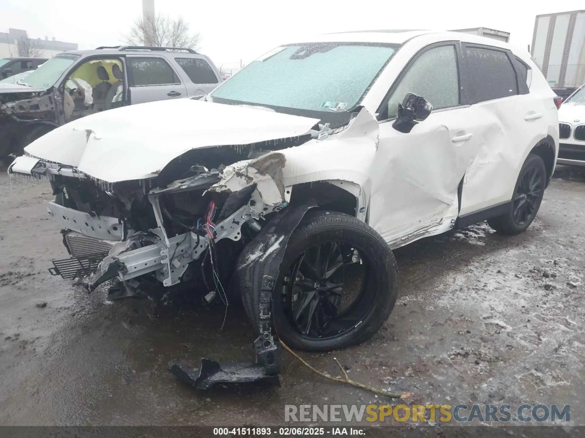 6 Photograph of a damaged car JM3KFBAY4R0521878 MAZDA CX-5 2024