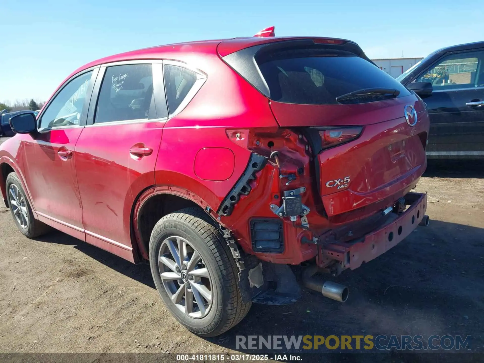 3 Photograph of a damaged car JM3KFBBL0R0435485 MAZDA CX-5 2024