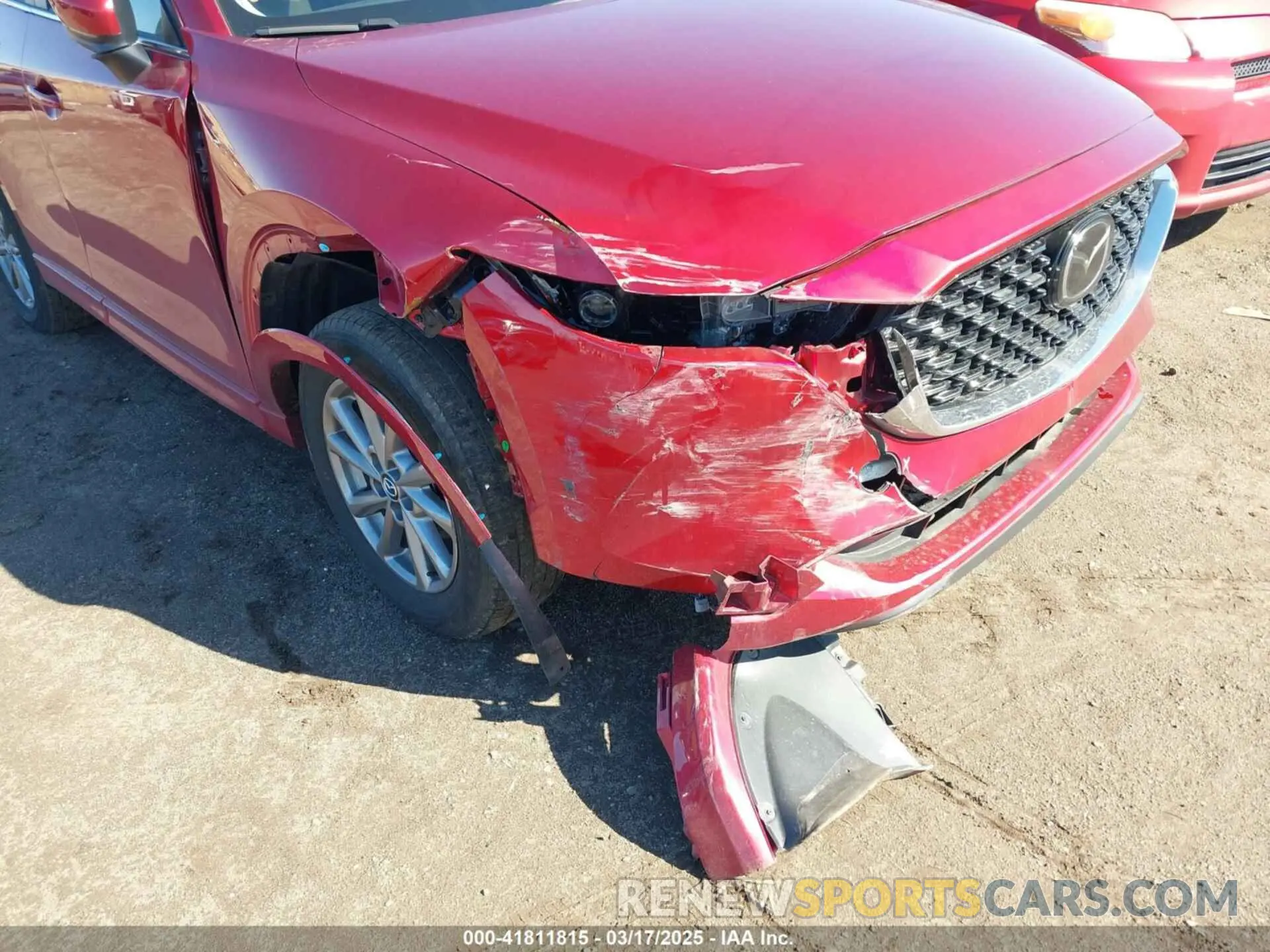6 Photograph of a damaged car JM3KFBBL0R0435485 MAZDA CX-5 2024