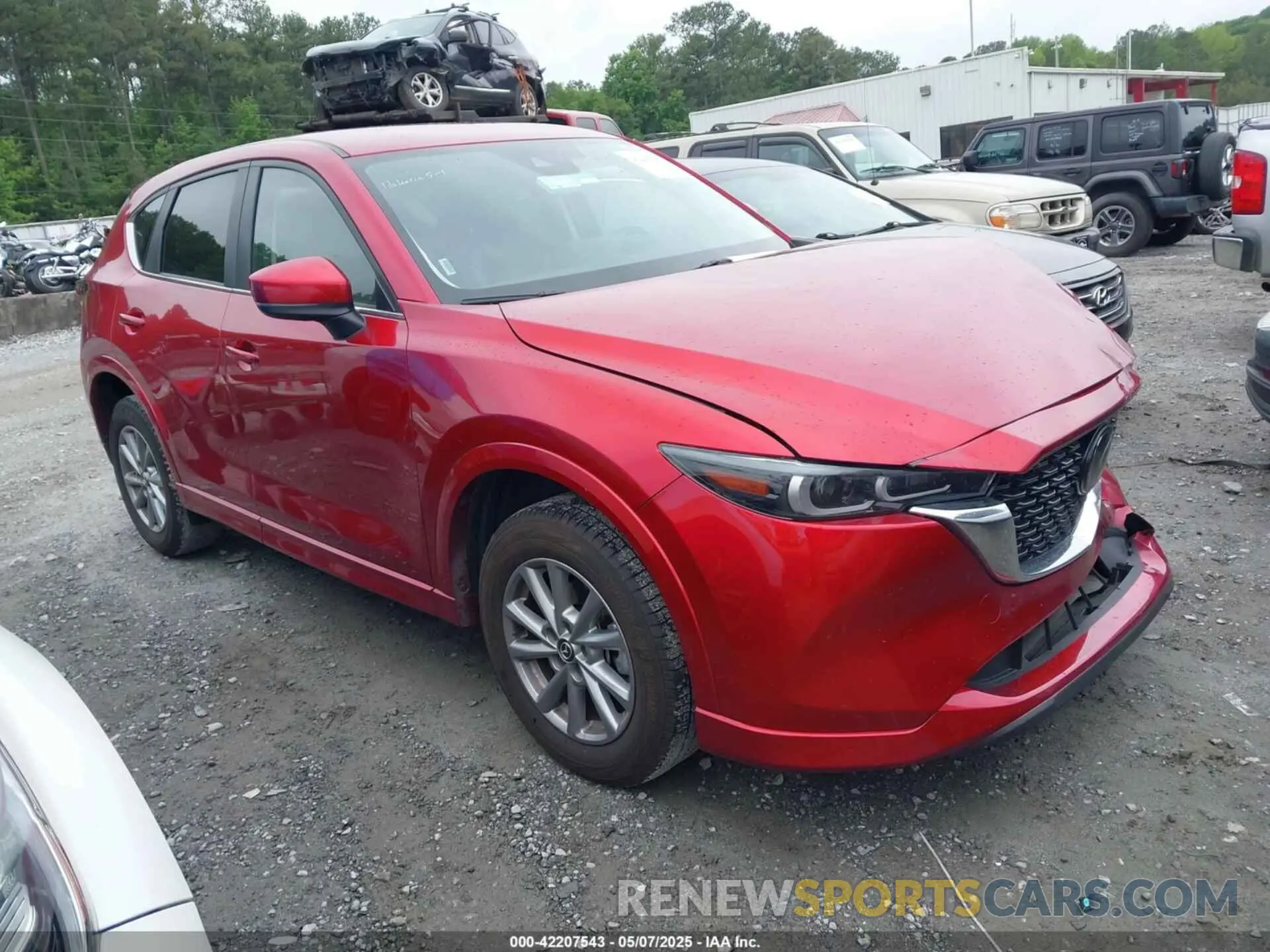 1 Photograph of a damaged car JM3KFBBL0R0435650 MAZDA CX-5 2024