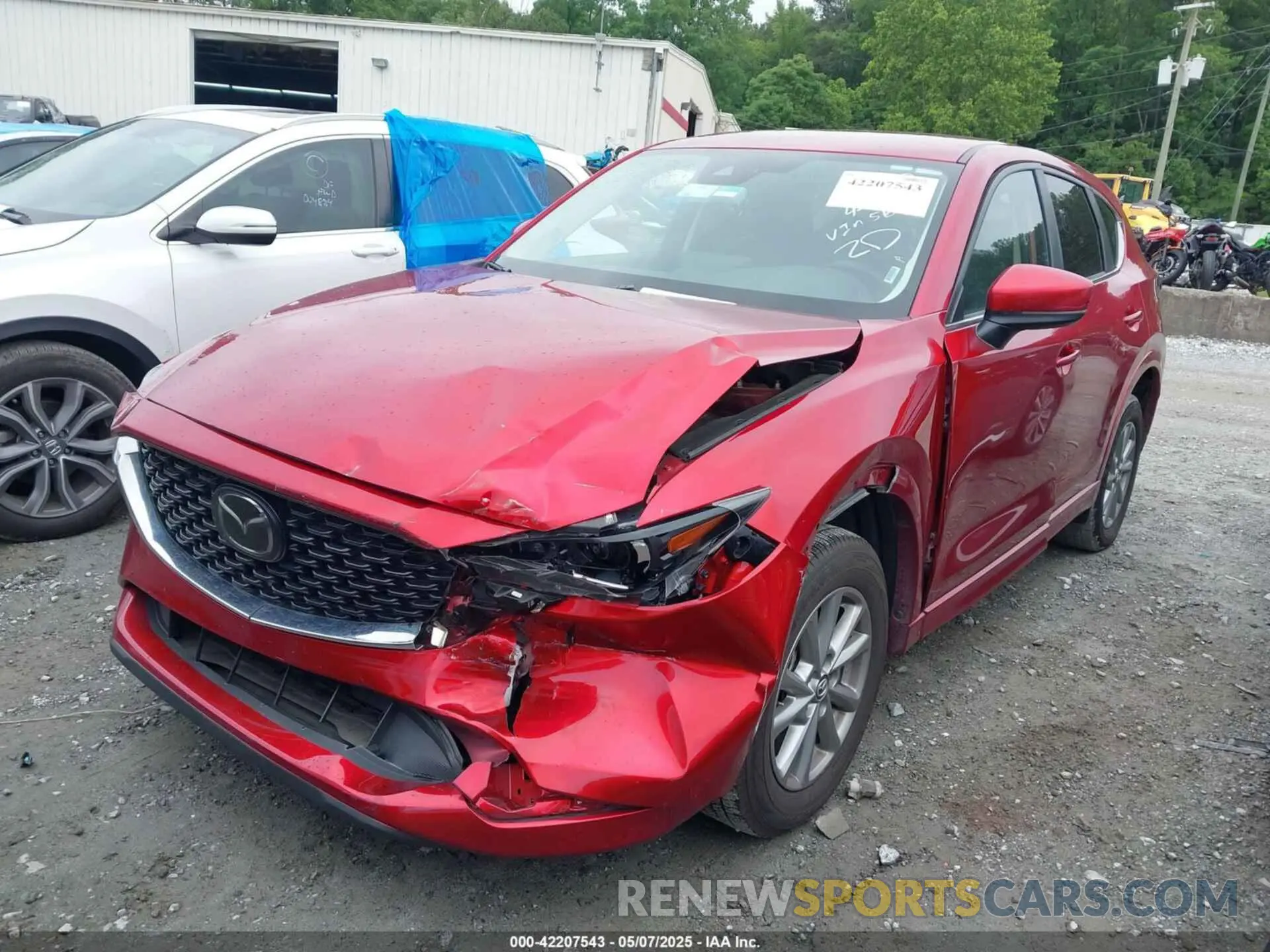2 Photograph of a damaged car JM3KFBBL0R0435650 MAZDA CX-5 2024