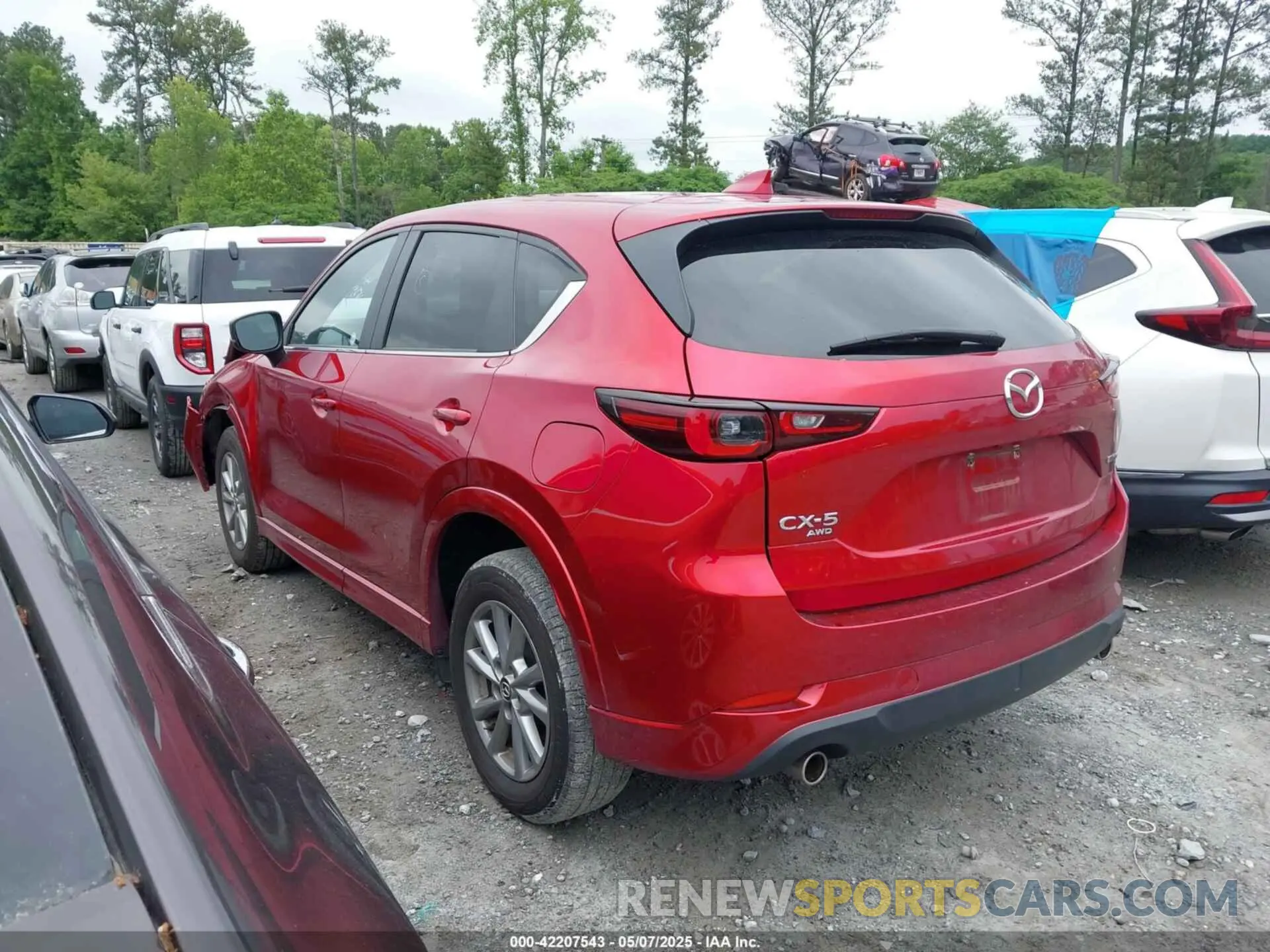 3 Photograph of a damaged car JM3KFBBL0R0435650 MAZDA CX-5 2024