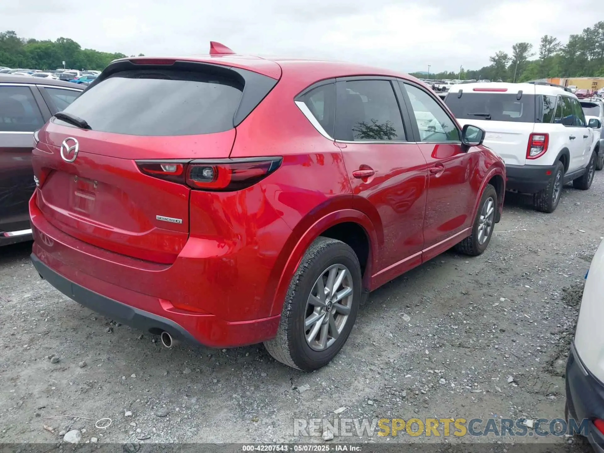 4 Photograph of a damaged car JM3KFBBL0R0435650 MAZDA CX-5 2024