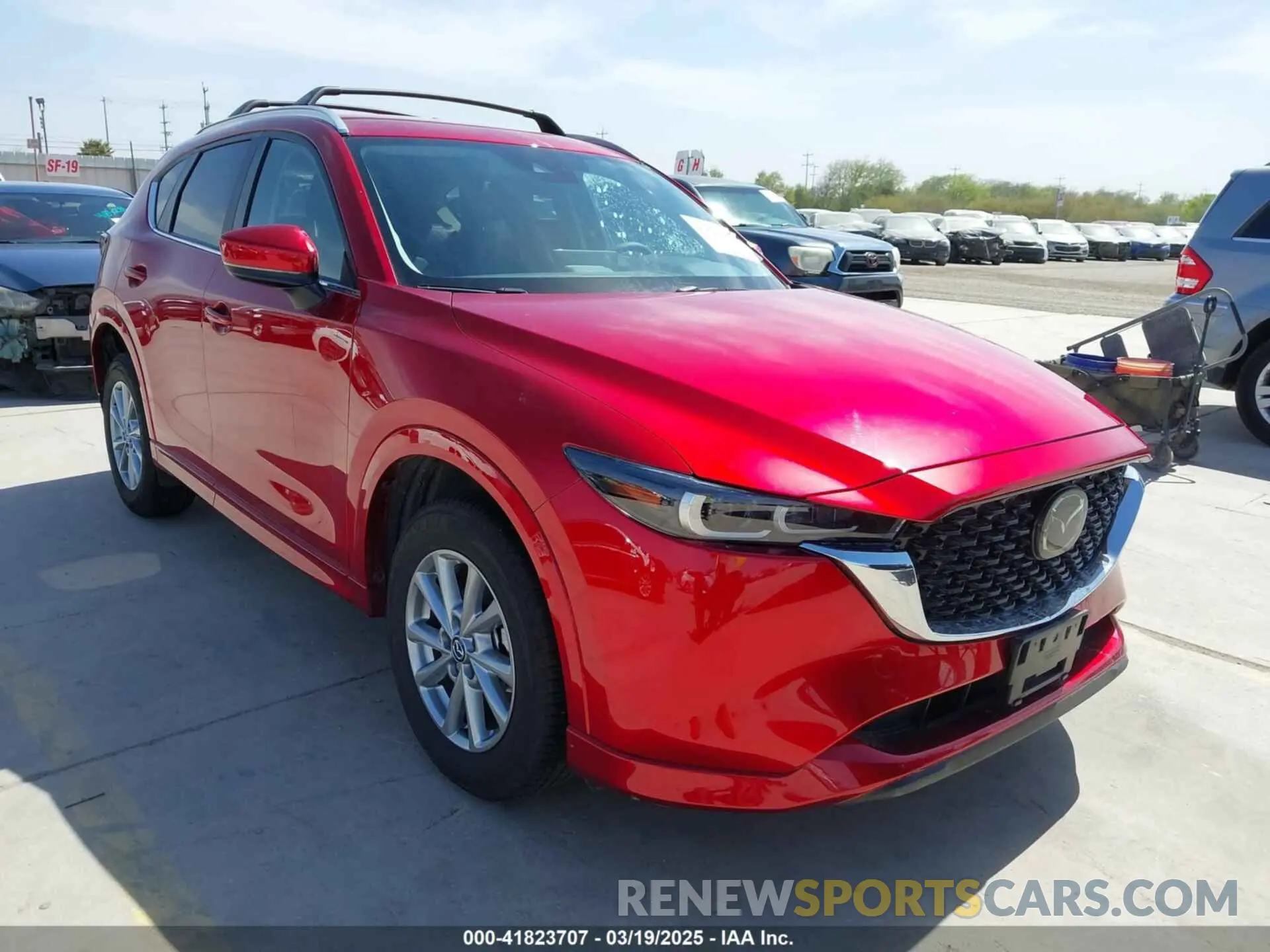 1 Photograph of a damaged car JM3KFBBL0R0445742 MAZDA CX-5 2024
