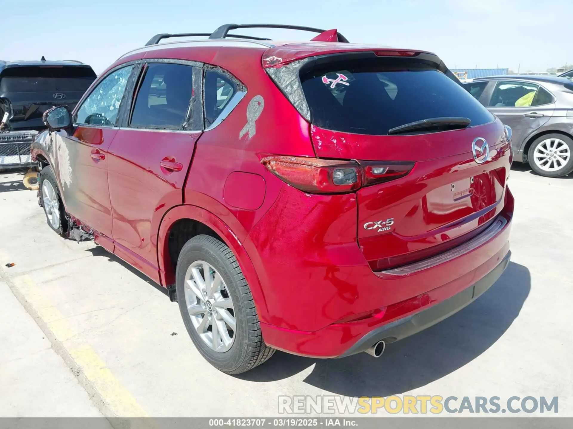 3 Photograph of a damaged car JM3KFBBL0R0445742 MAZDA CX-5 2024