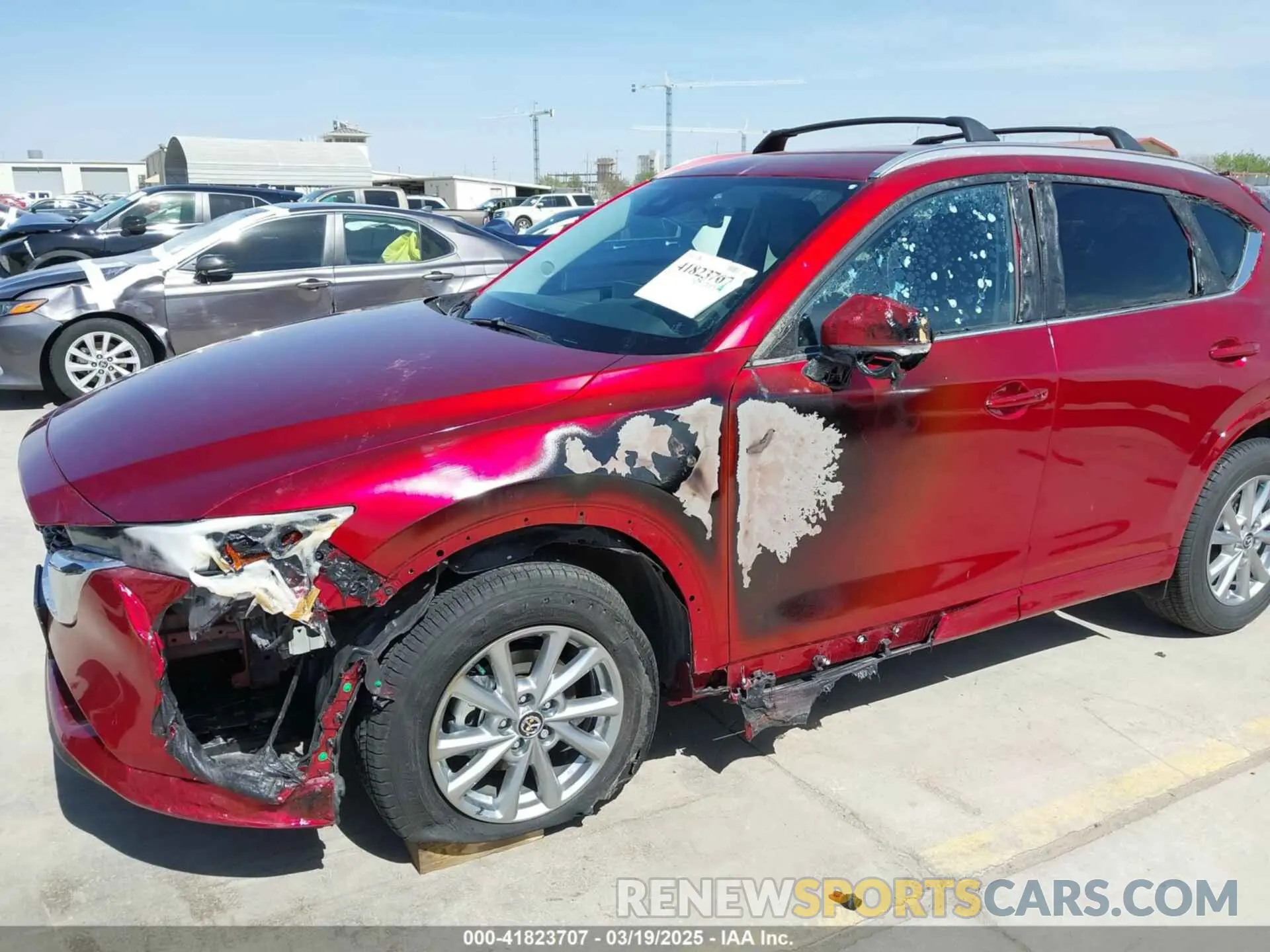 6 Photograph of a damaged car JM3KFBBL0R0445742 MAZDA CX-5 2024
