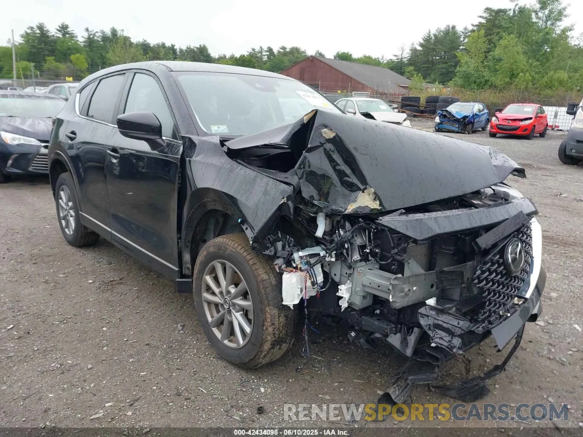 1 Photograph of a damaged car JM3KFBBL0R0468695 MAZDA CX-5 2024