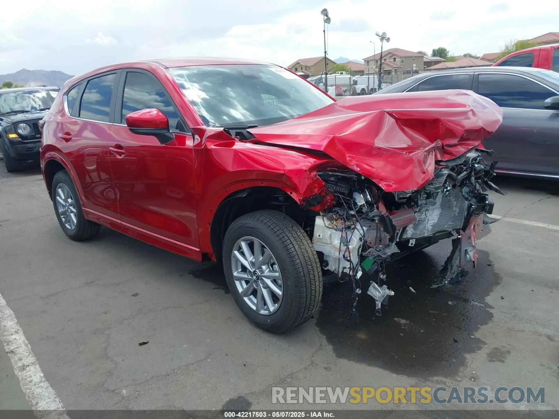 1 Photograph of a damaged car JM3KFBBL0R0531830 MAZDA CX-5 2024