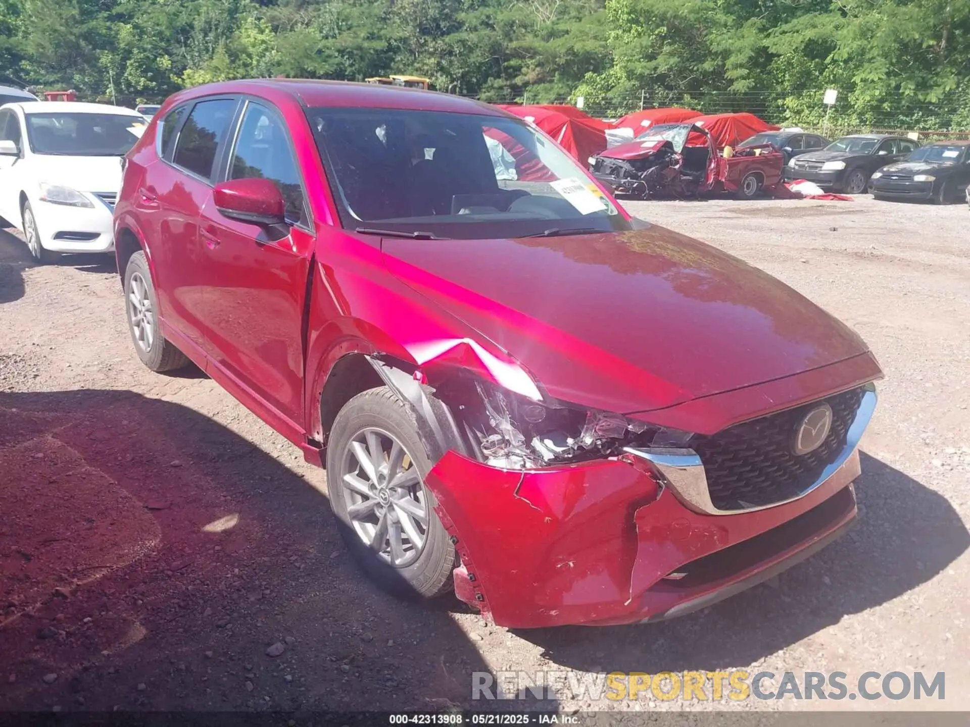 1 Photograph of a damaged car JM3KFBBL1R0504054 MAZDA CX-5 2024