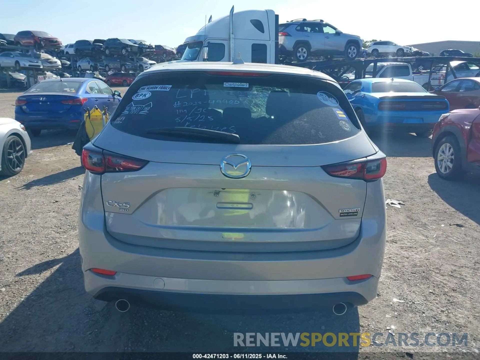 15 Photograph of a damaged car JM3KFBBL2R0400382 MAZDA CX-5 2024