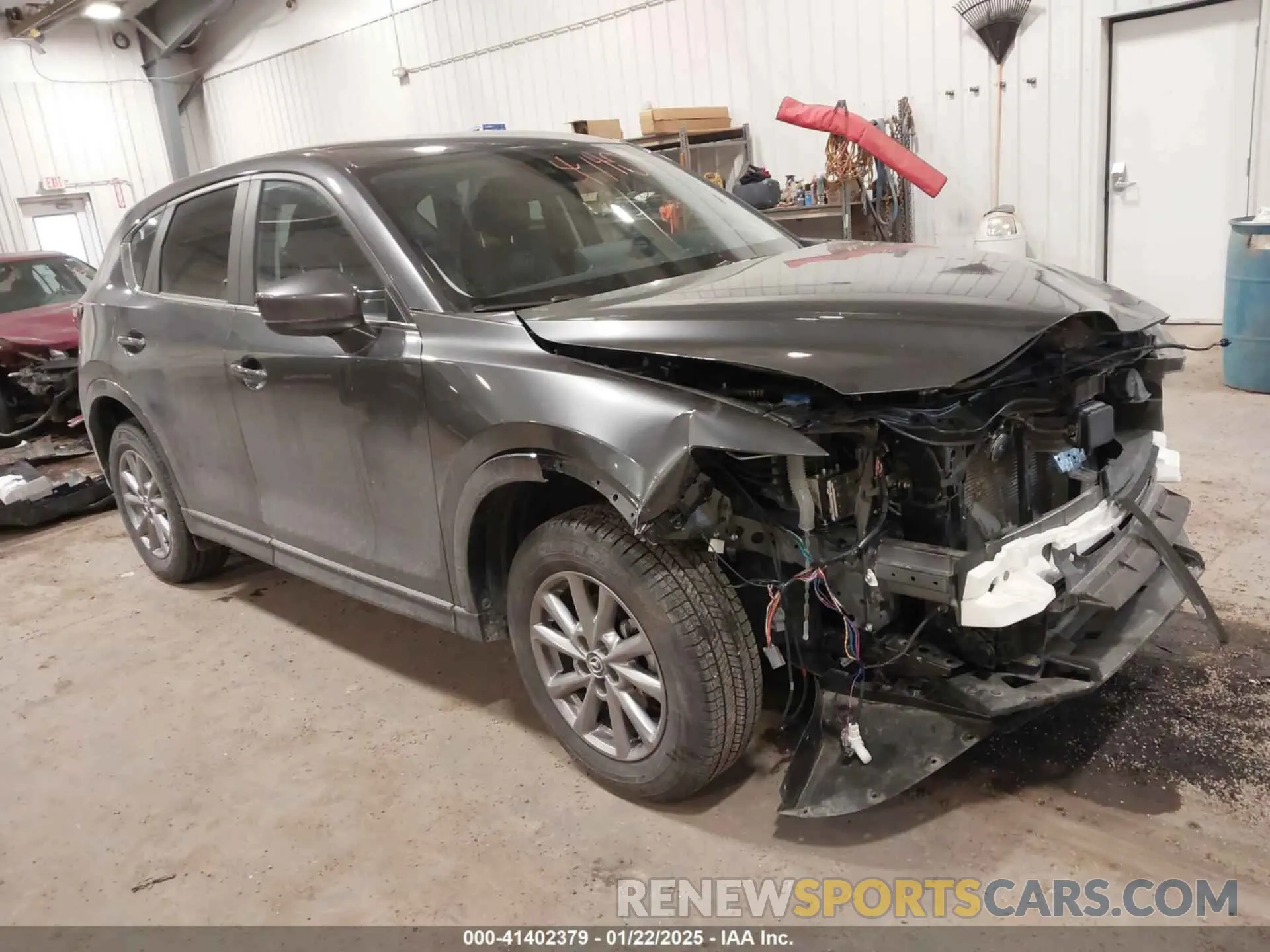 1 Photograph of a damaged car JM3KFBBL4R0407642 MAZDA CX-5 2024