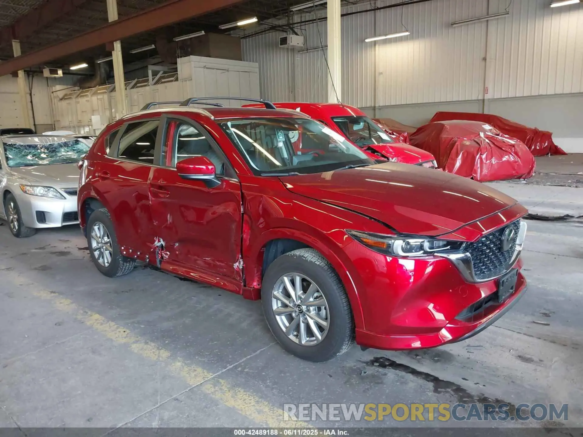 1 Photograph of a damaged car JM3KFBBL5R0447647 MAZDA CX-5 2024