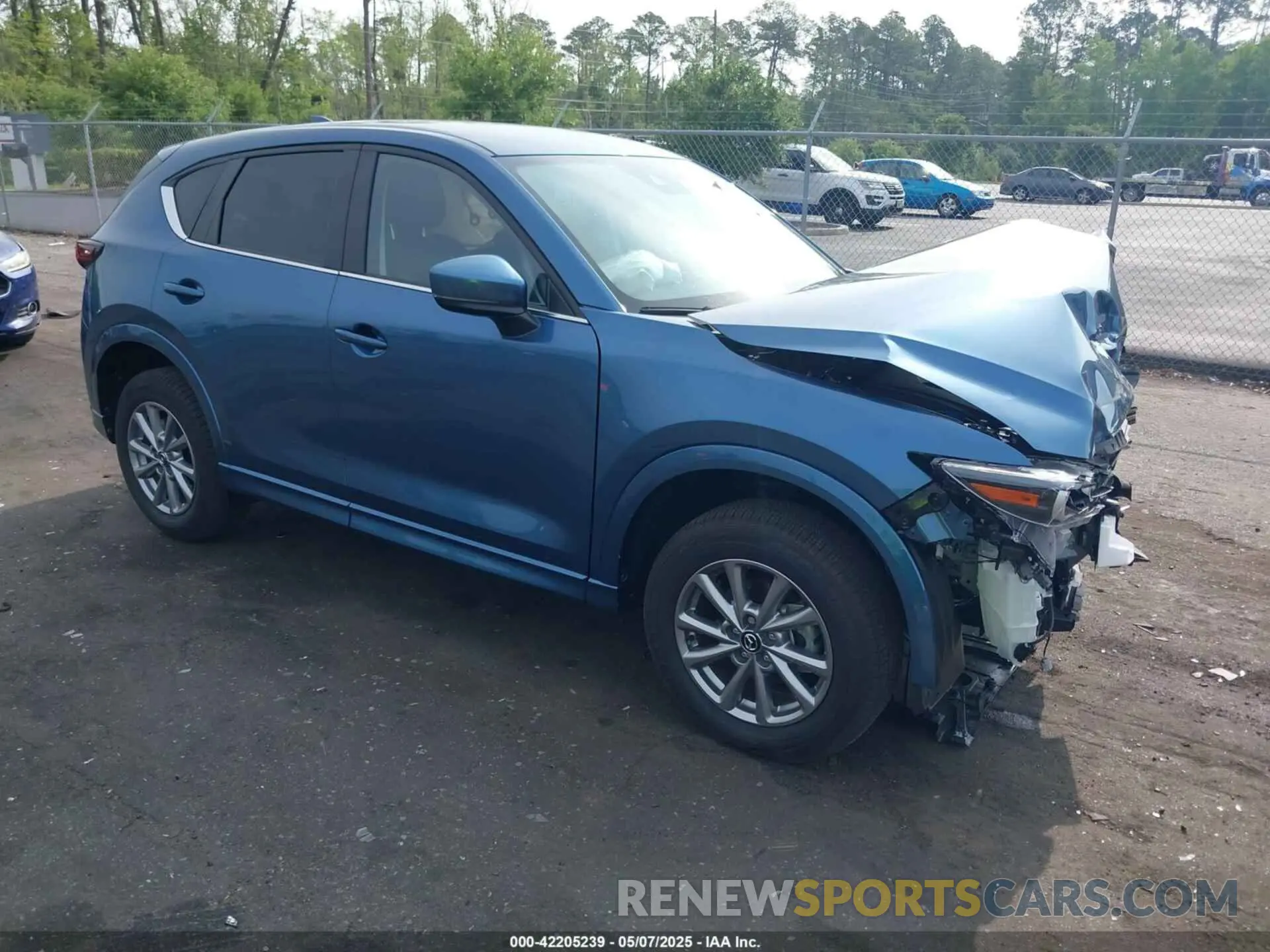 1 Photograph of a damaged car JM3KFBBL5R0456767 MAZDA CX-5 2024