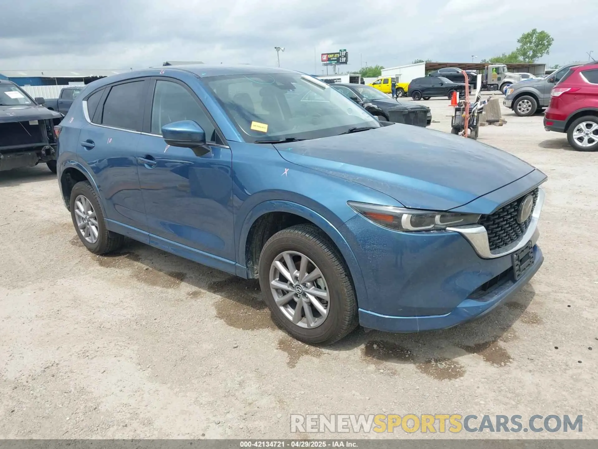 1 Photograph of a damaged car JM3KFBBL5R0465226 MAZDA CX-5 2024