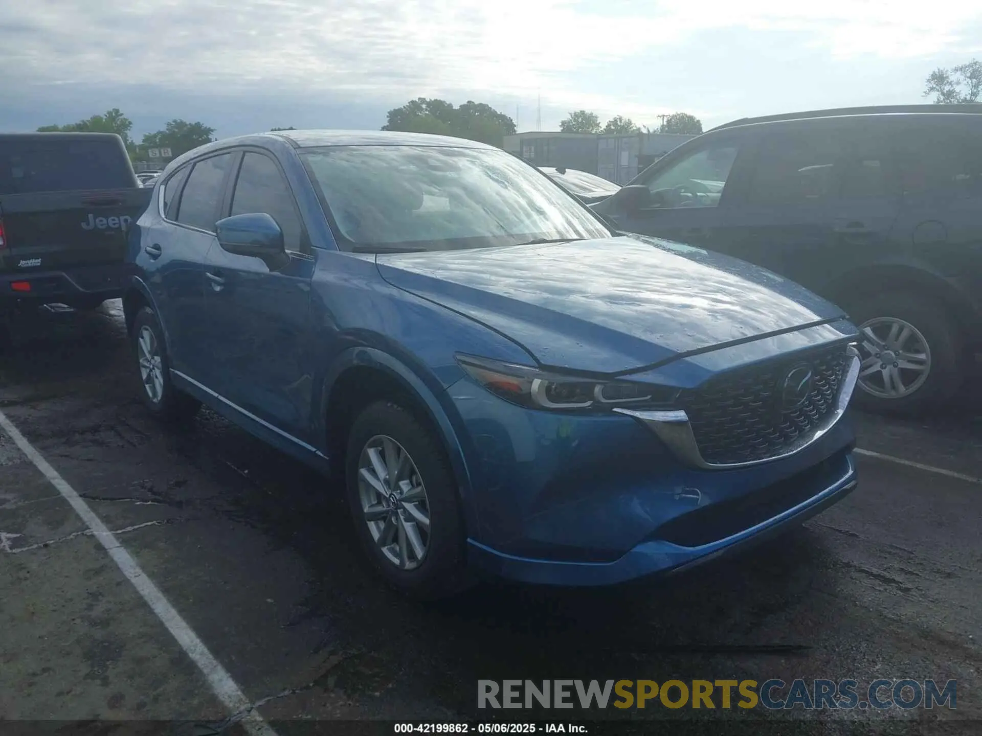 1 Photograph of a damaged car JM3KFBBL5R0474587 MAZDA CX-5 2024