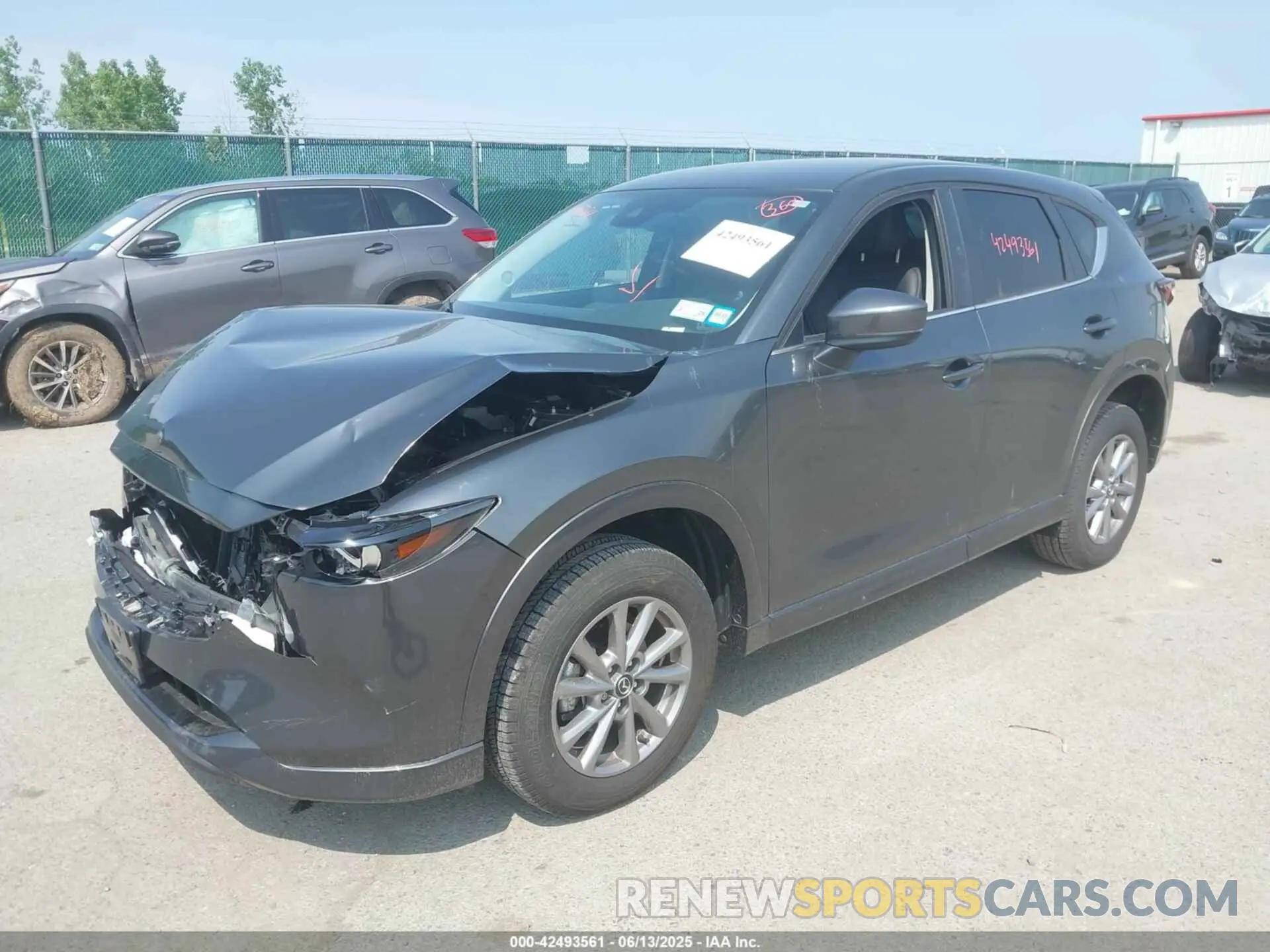 2 Photograph of a damaged car JM3KFBBL6R0404094 MAZDA CX-5 2024