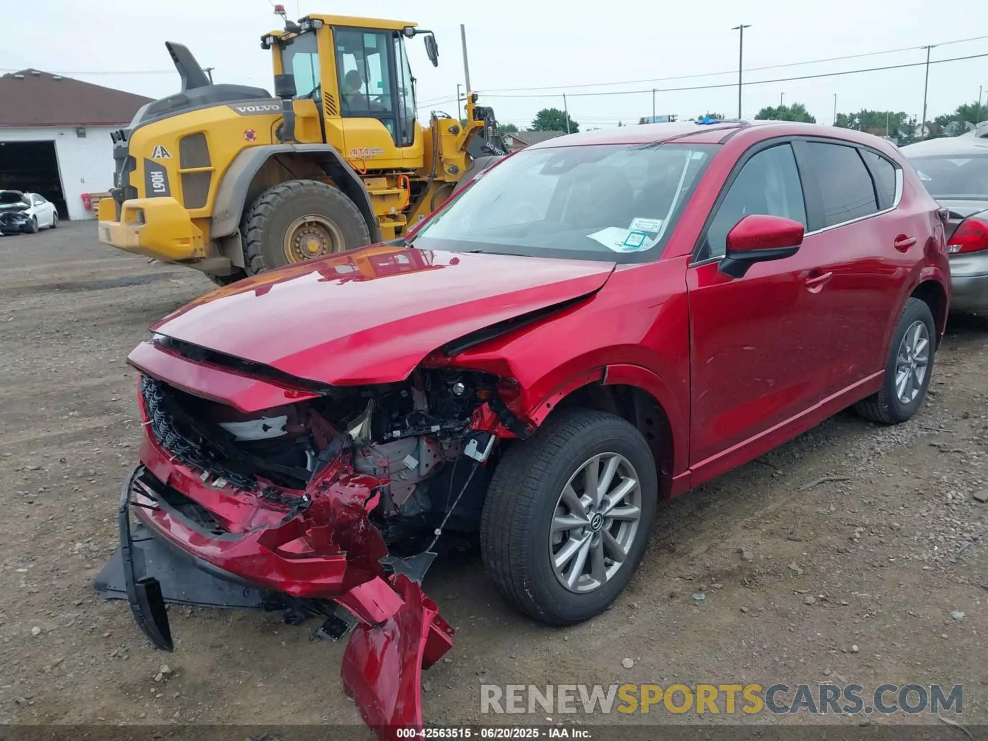 2 Photograph of a damaged car JM3KFBBL6R0410350 MAZDA CX-5 2024