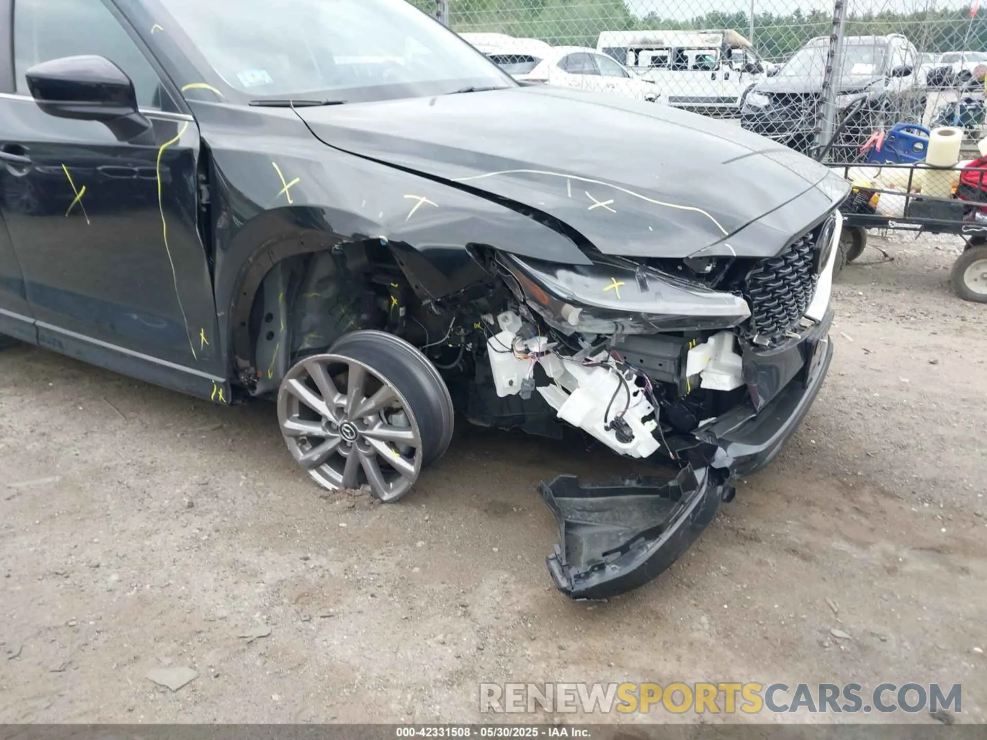 17 Photograph of a damaged car JM3KFBBL6R0433482 MAZDA CX-5 2024