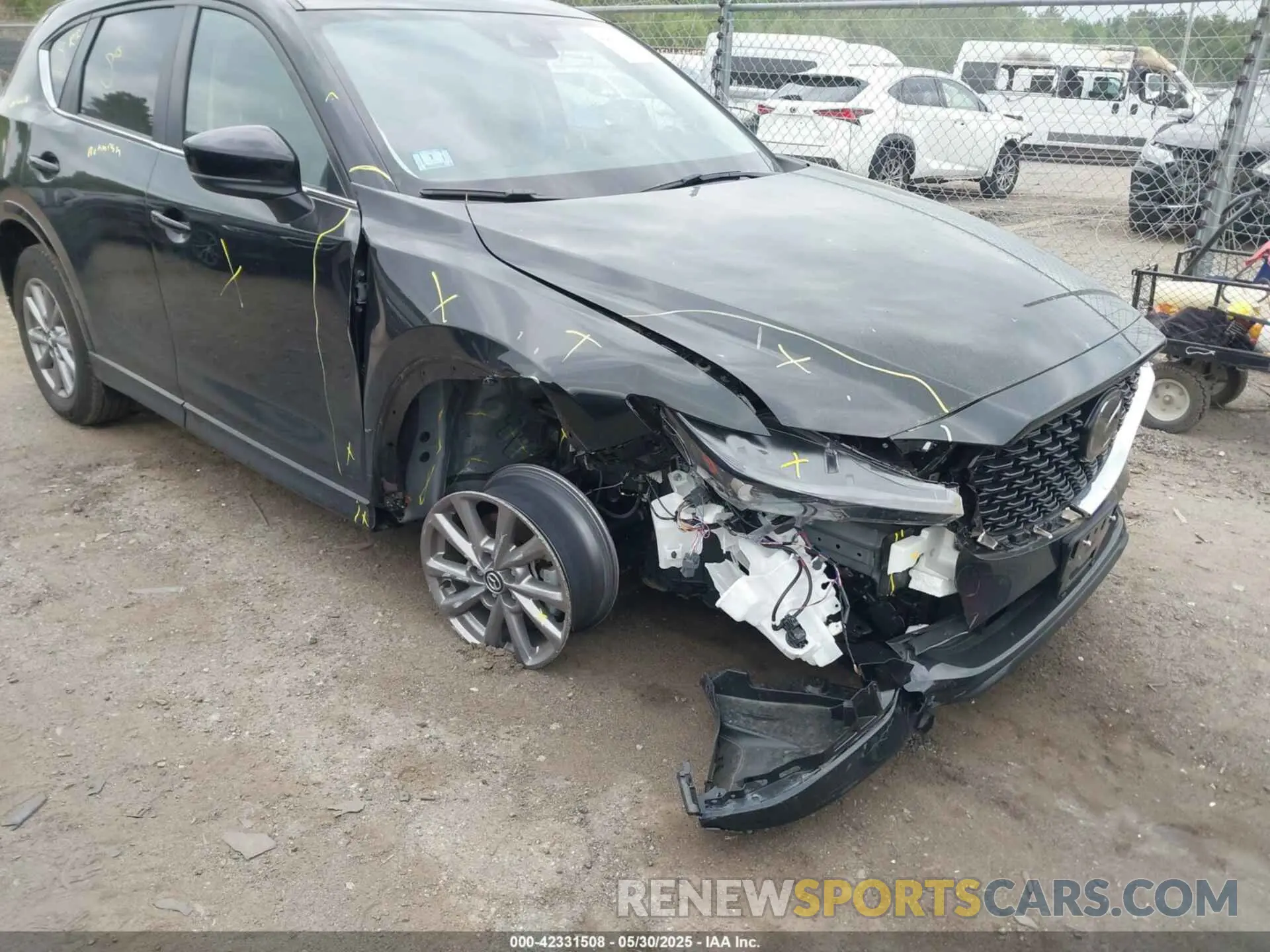 6 Photograph of a damaged car JM3KFBBL6R0433482 MAZDA CX-5 2024