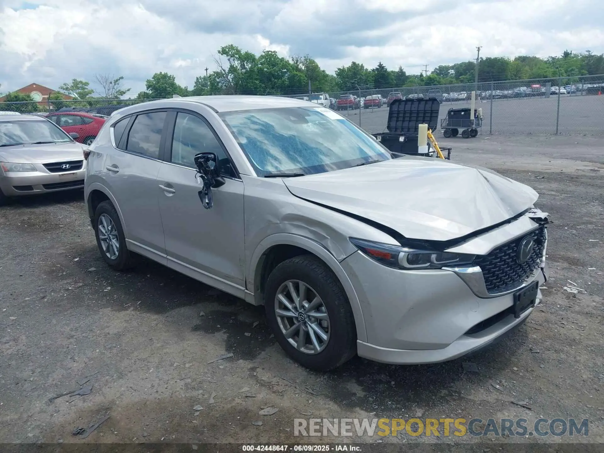 1 Photograph of a damaged car JM3KFBBL6R0498946 MAZDA CX-5 2024