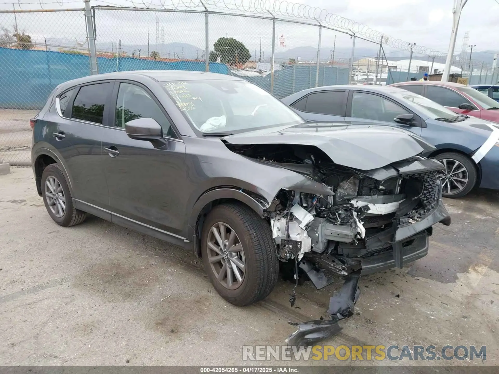 1 Photograph of a damaged car JM3KFBBL6R0526163 MAZDA CX-5 2024