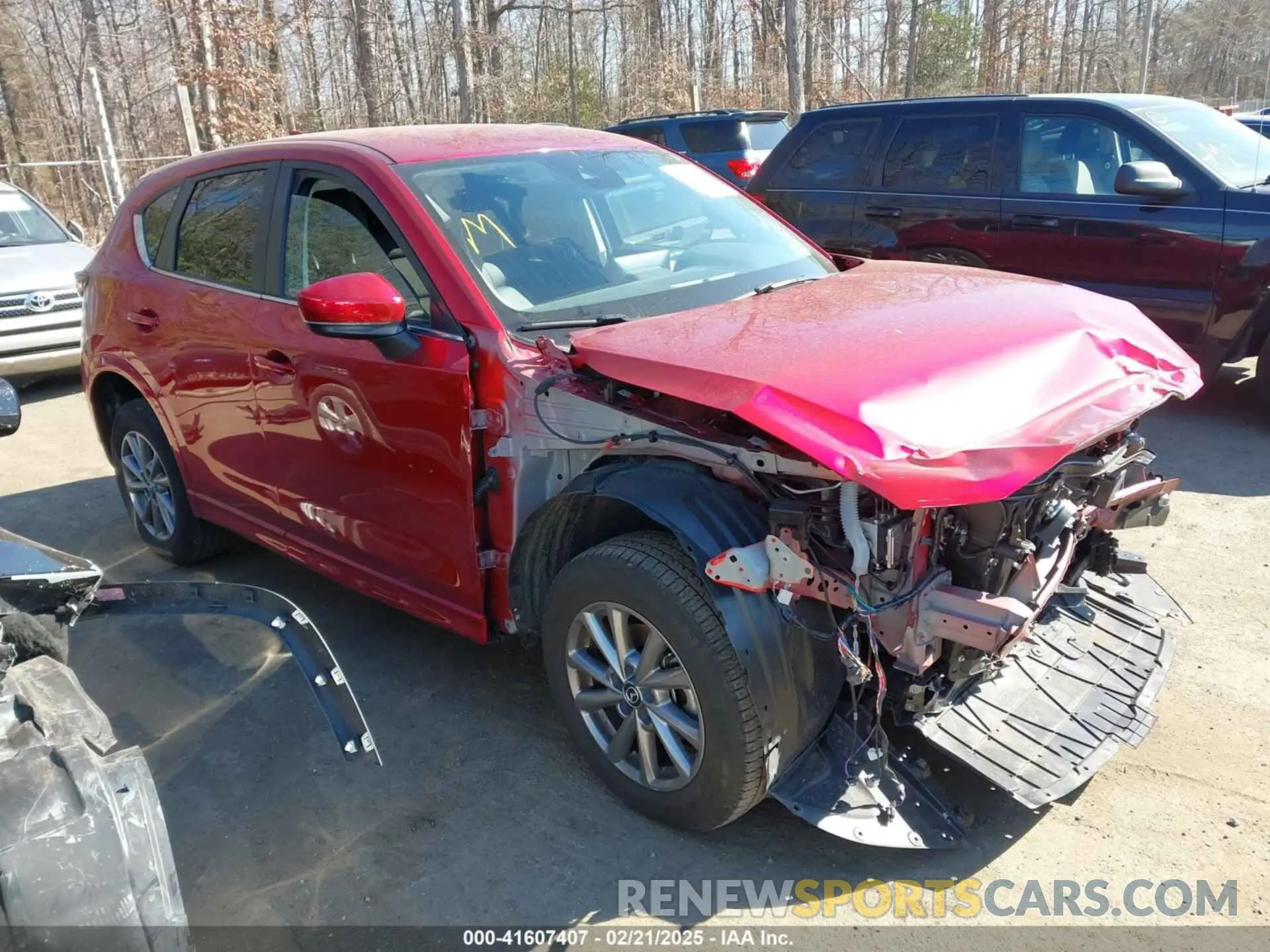 1 Photograph of a damaged car JM3KFBBL7R0410809 MAZDA CX-5 2024