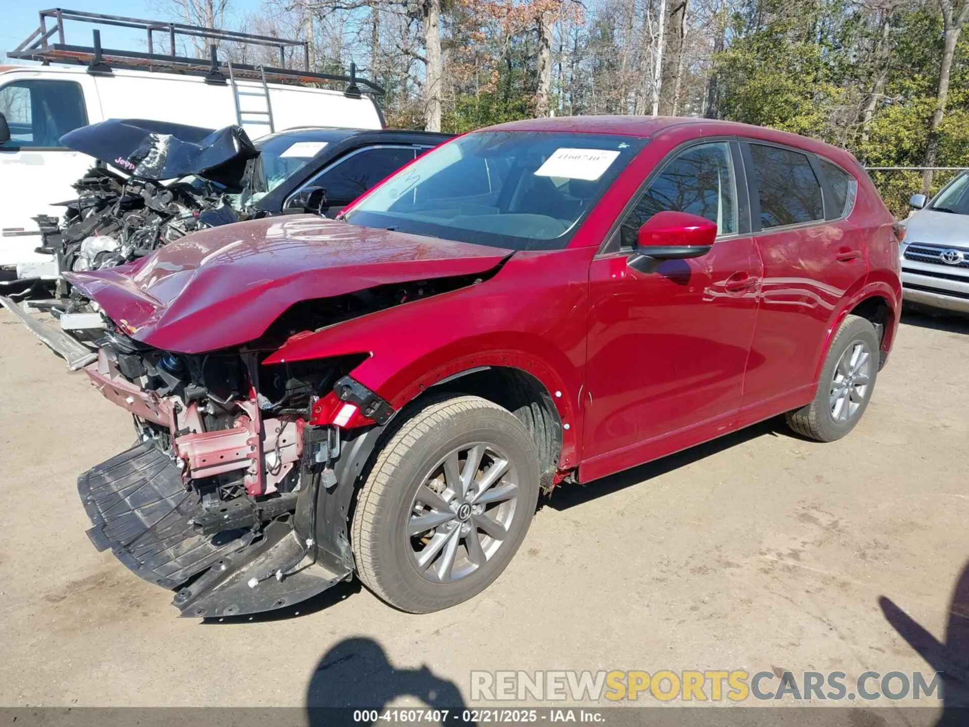 2 Photograph of a damaged car JM3KFBBL7R0410809 MAZDA CX-5 2024