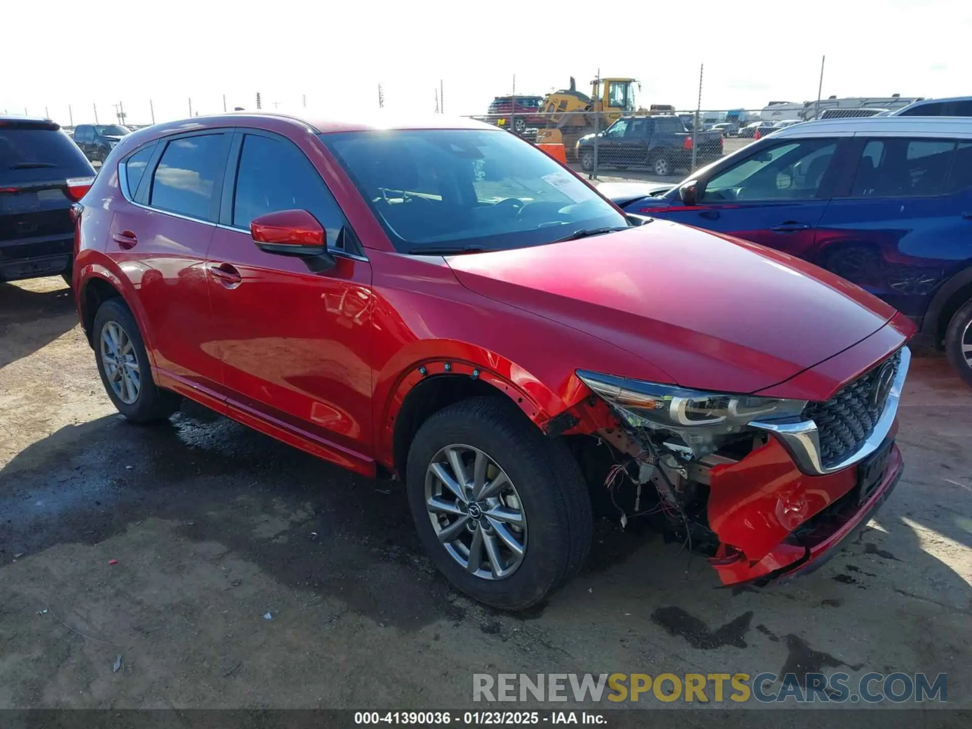 1 Photograph of a damaged car JM3KFBBL7R0517374 MAZDA CX-5 2024
