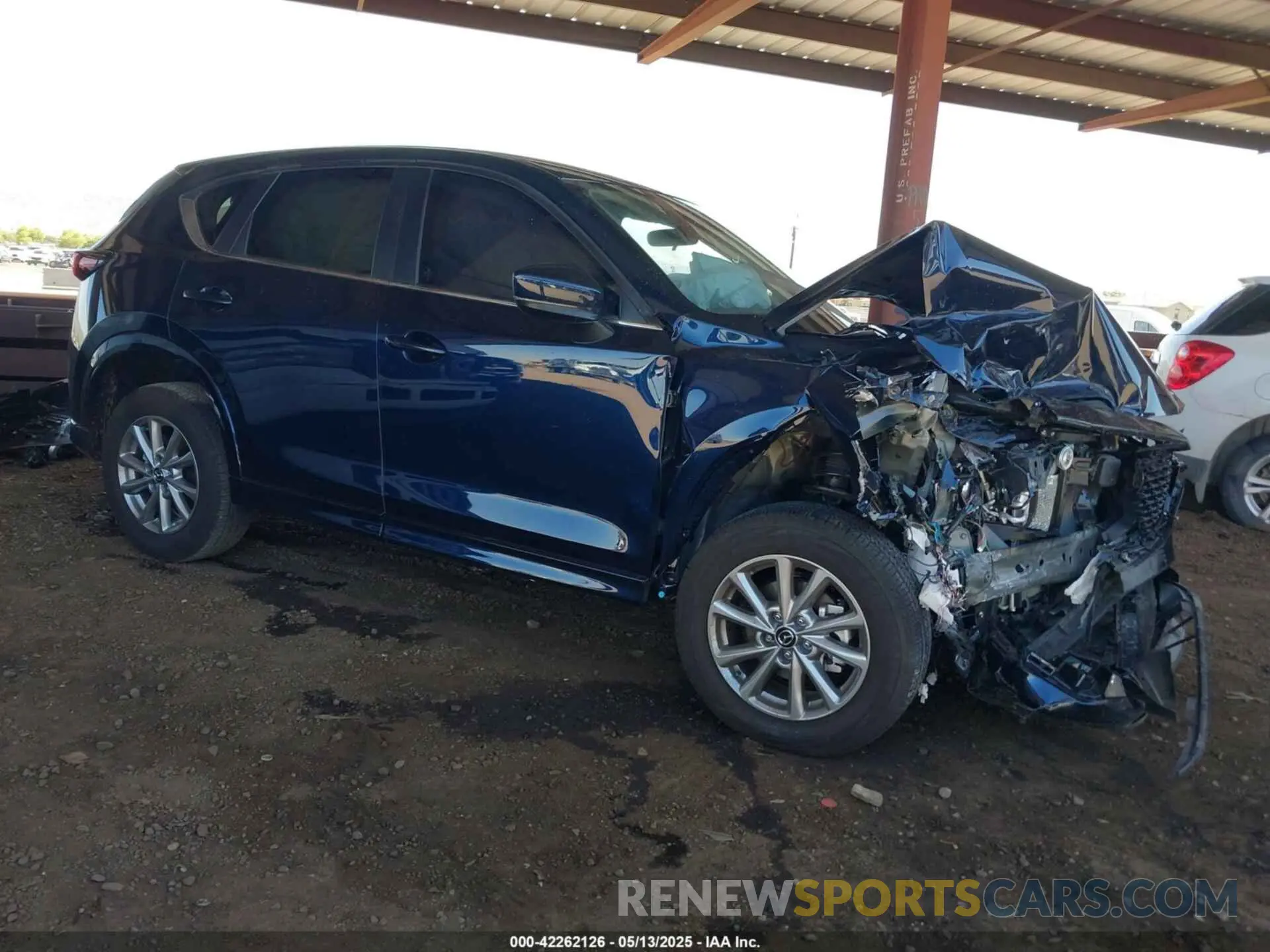 1 Photograph of a damaged car JM3KFBBL8R0478424 MAZDA CX-5 2024
