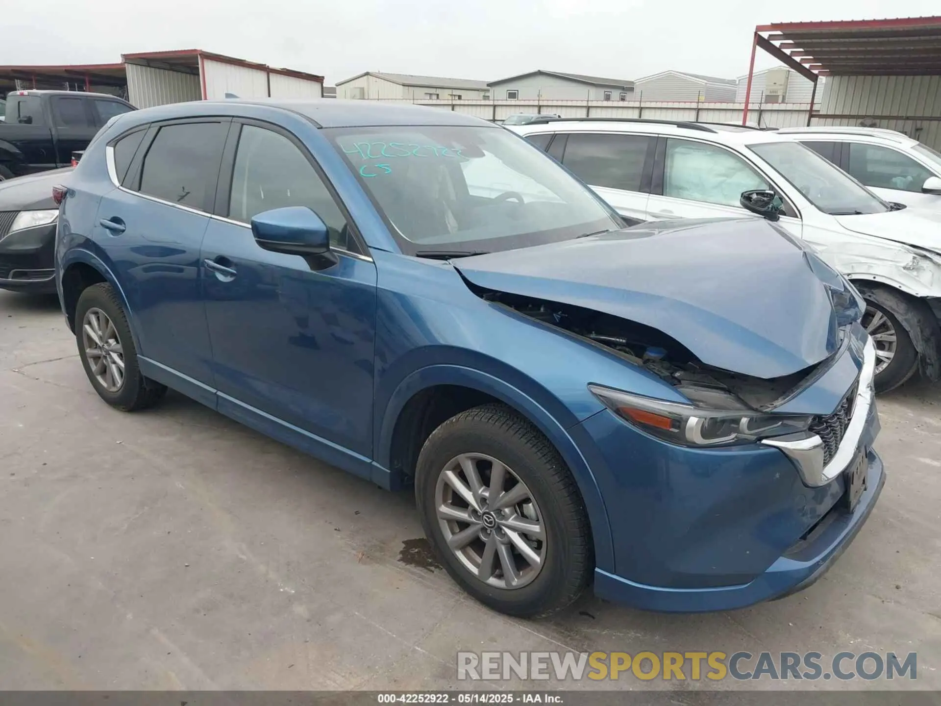 1 Photograph of a damaged car JM3KFBBLXR0409072 MAZDA CX-5 2024