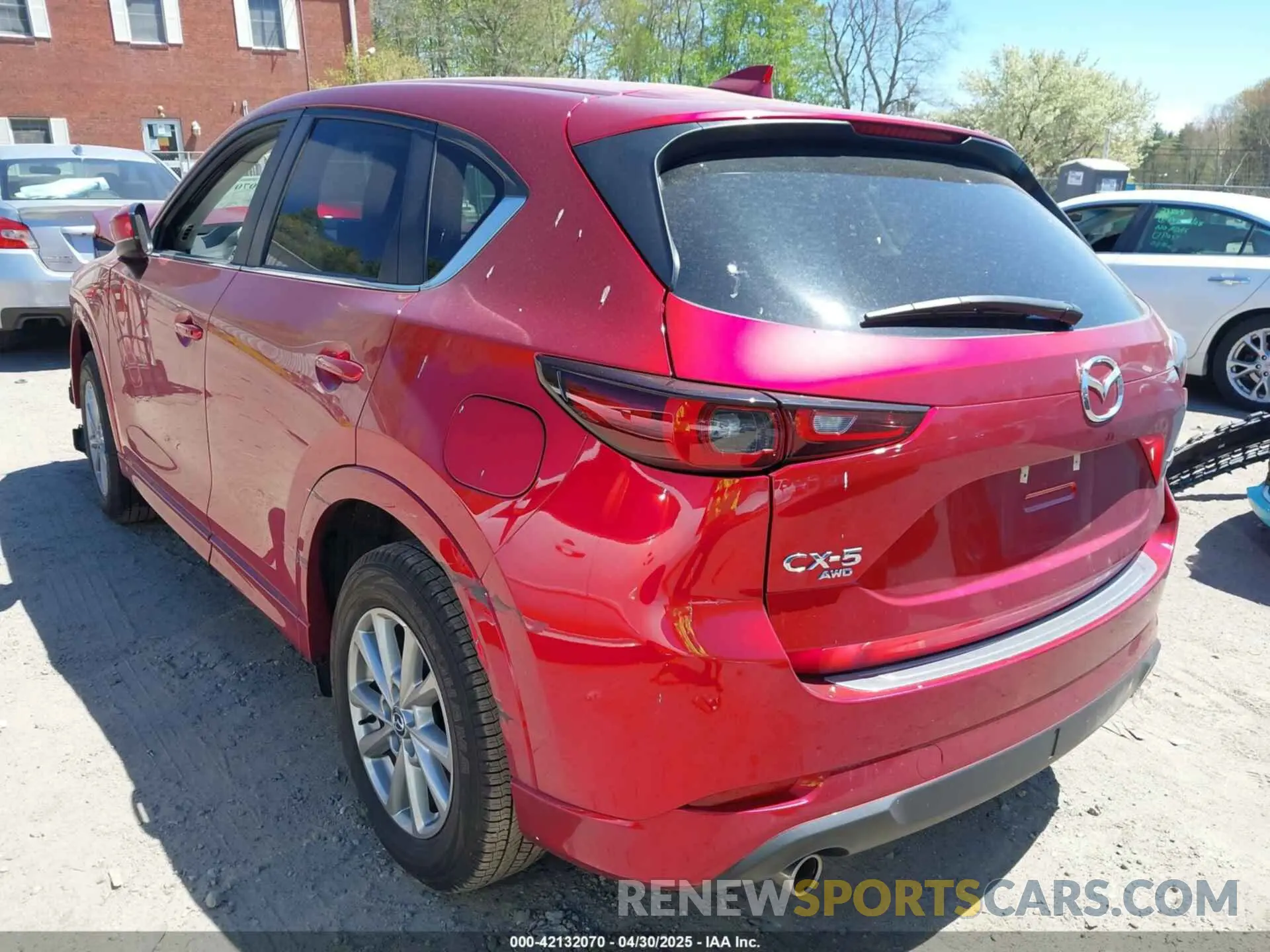 3 Photograph of a damaged car JM3KFBBLXR0413591 MAZDA CX-5 2024