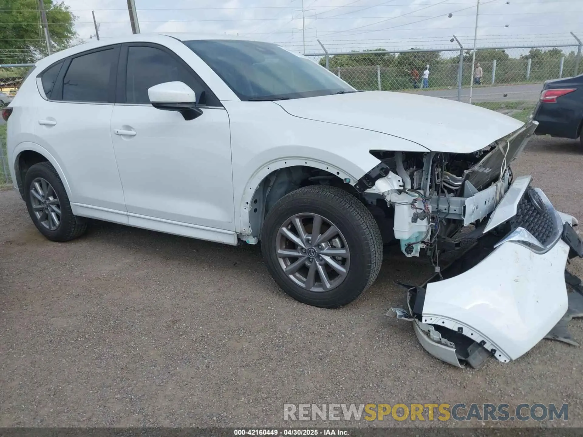 1 Photograph of a damaged car JM3KFBBLXR0418564 MAZDA CX-5 2024