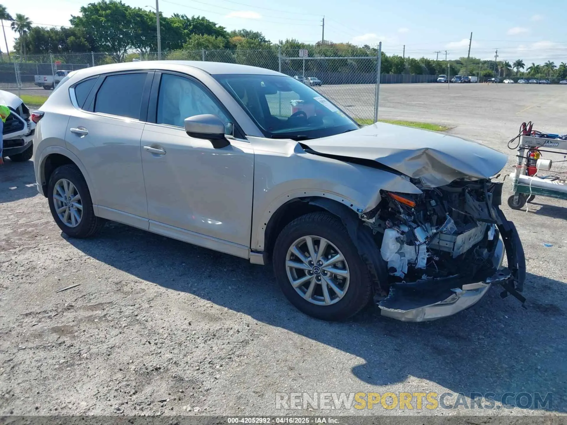 1 Photograph of a damaged car JM3KFBBLXR0485326 MAZDA CX-5 2024