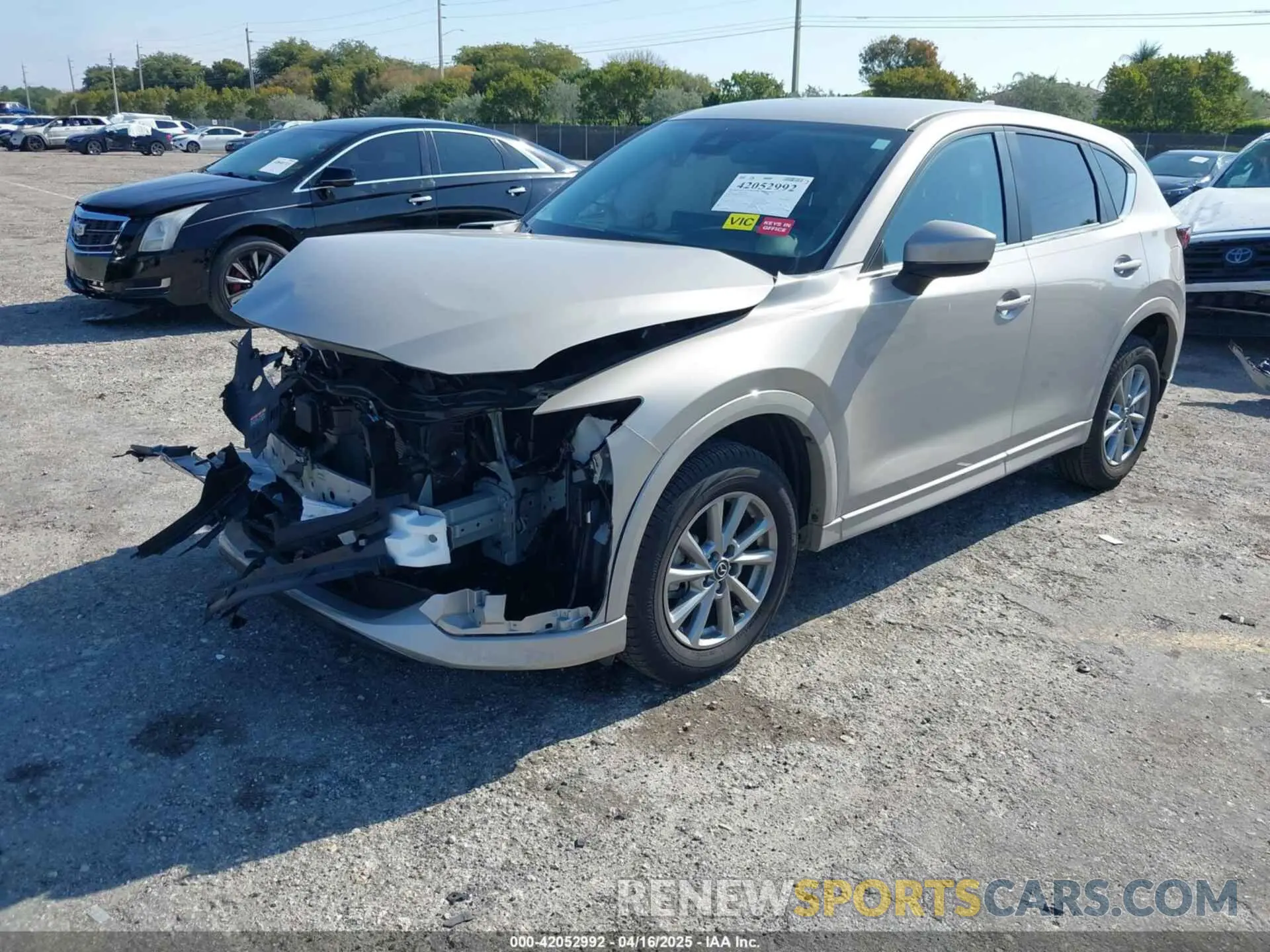 2 Photograph of a damaged car JM3KFBBLXR0485326 MAZDA CX-5 2024