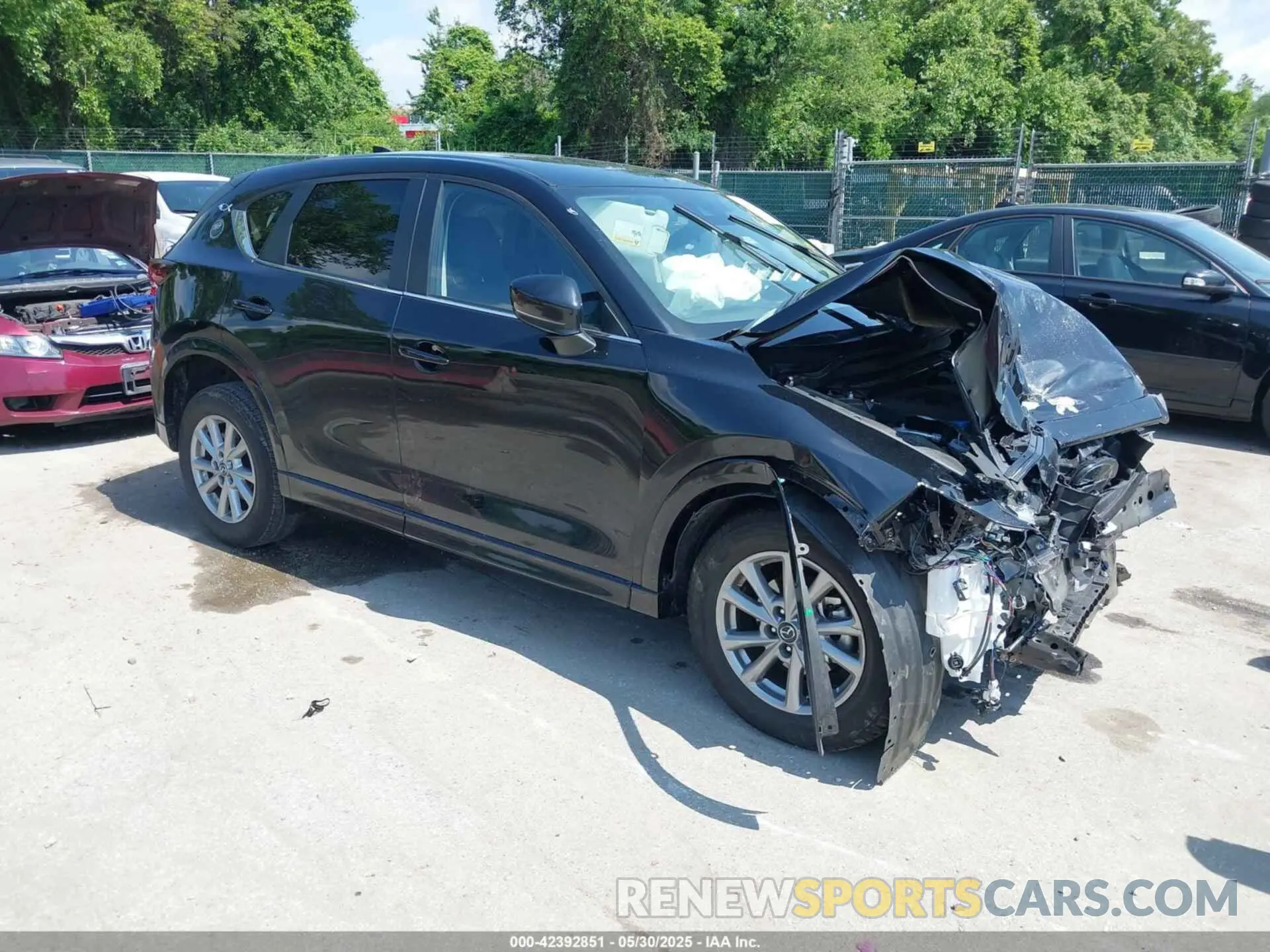 1 Photograph of a damaged car JM3KFBBM3R0367045 MAZDA CX-5 2024