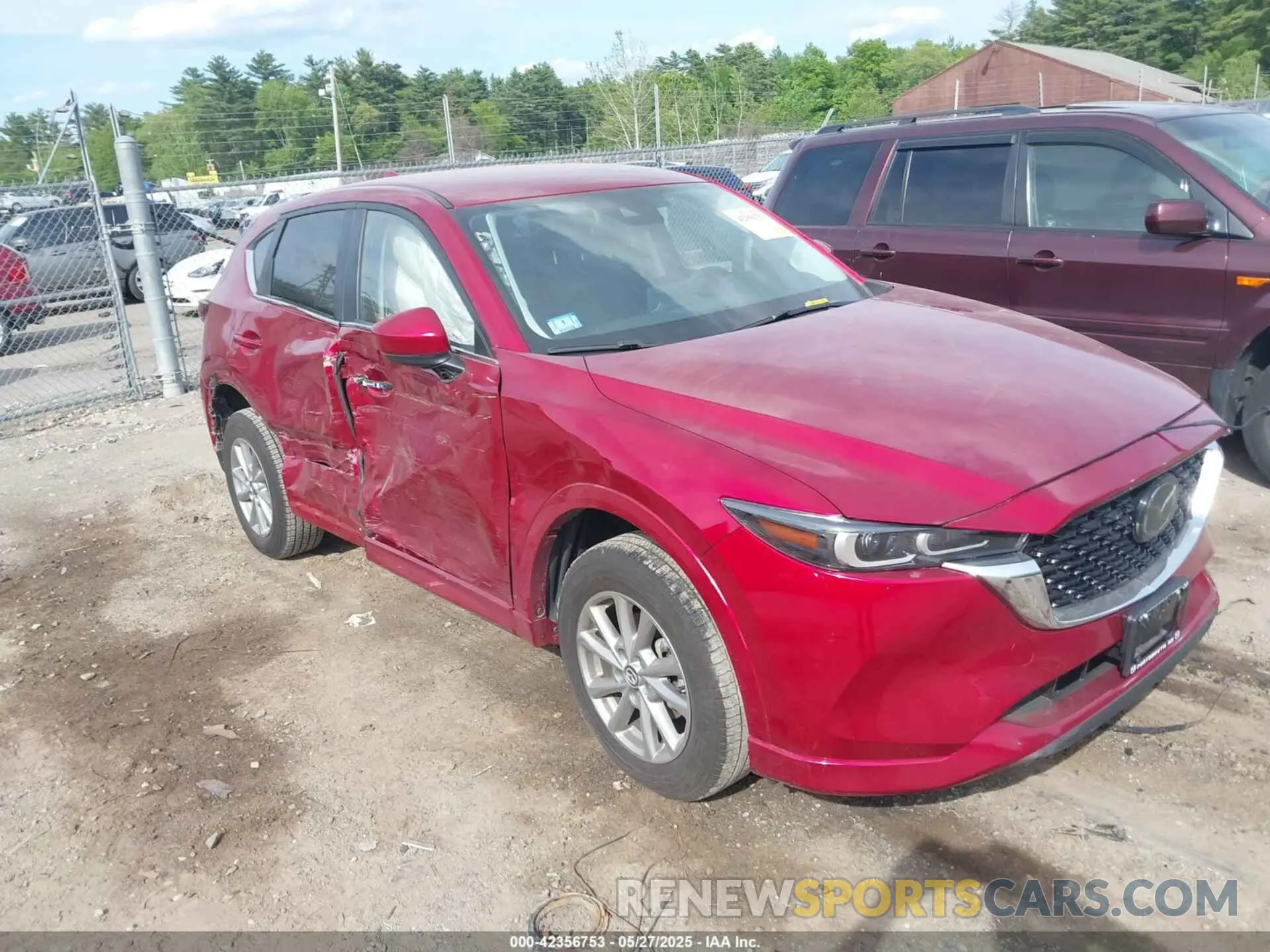 1 Photograph of a damaged car JM3KFBBM7R0381773 MAZDA CX-5 2024