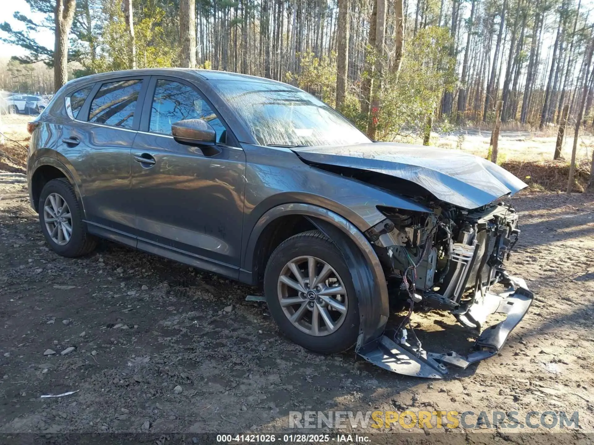 1 Photograph of a damaged car JM3KFBBM7R0421754 MAZDA CX-5 2024